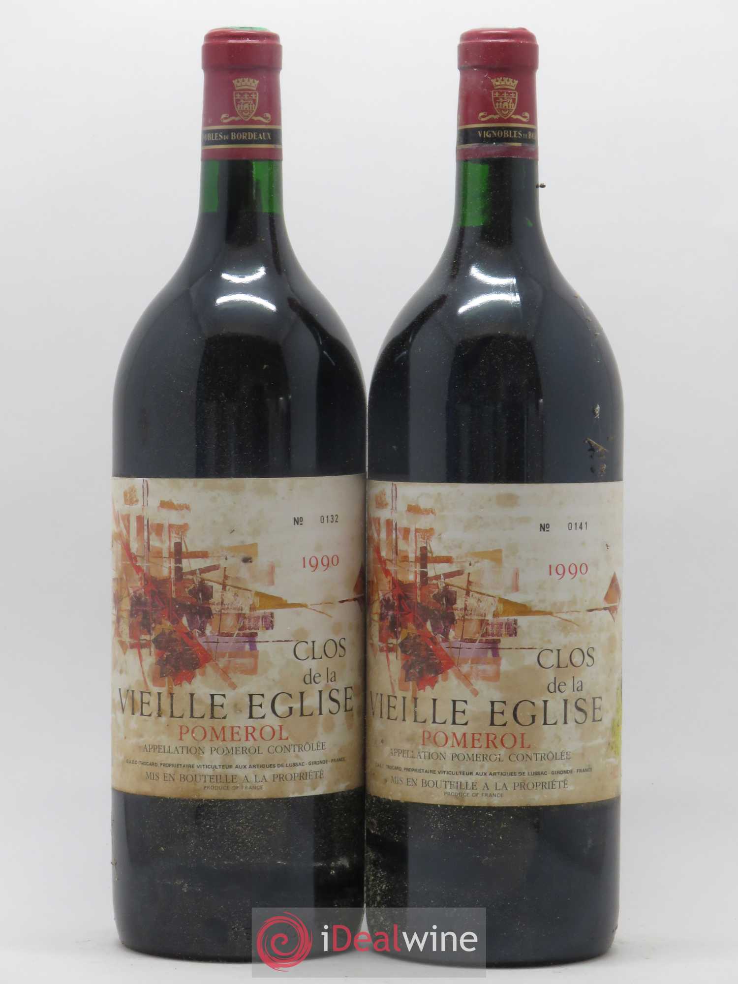 Clos de la Vieille Eglise 1990 - Lot de 2 magnums - 0