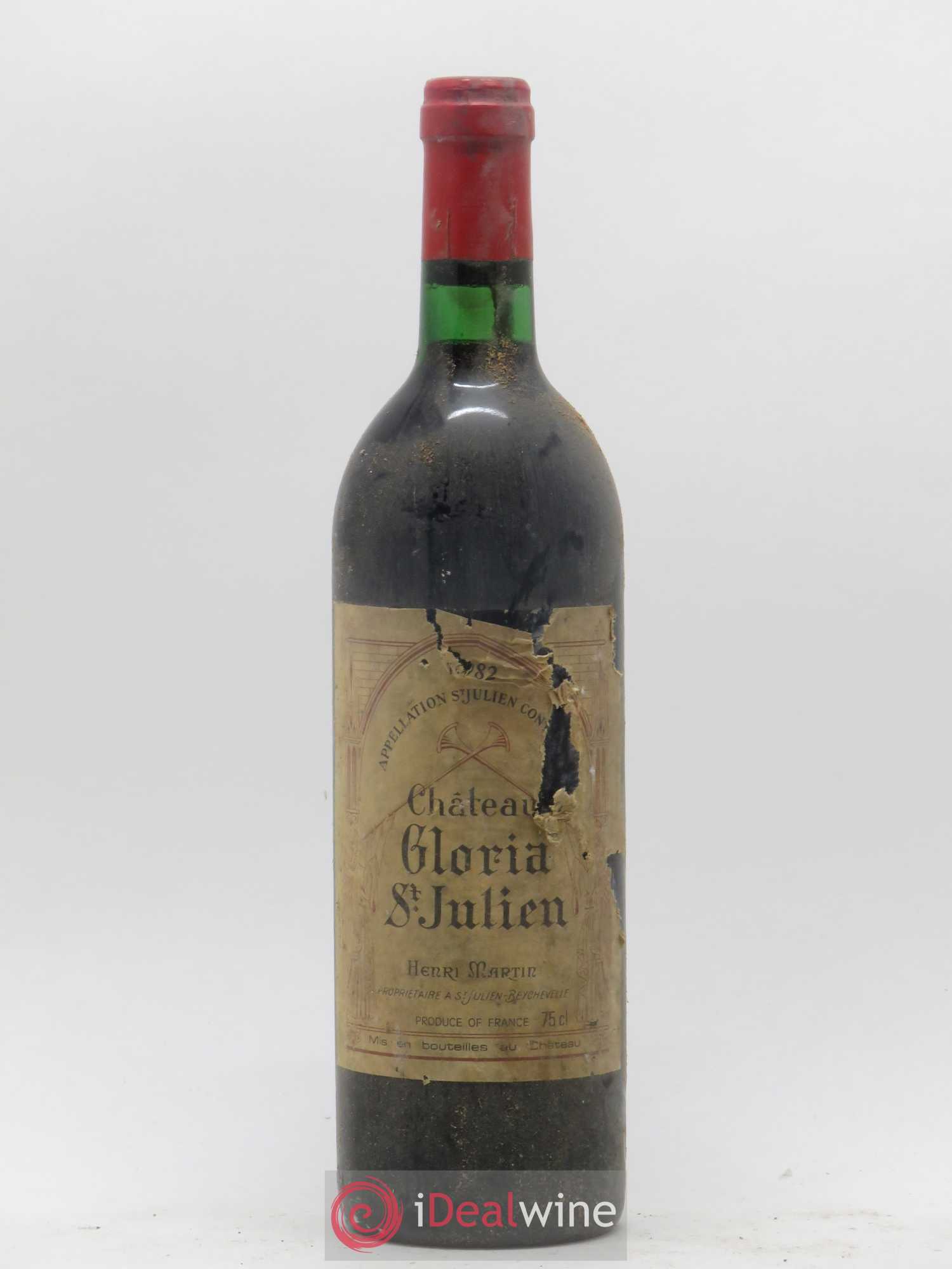 Château Gloria 1982 - Lot de 1 bouteille - 0