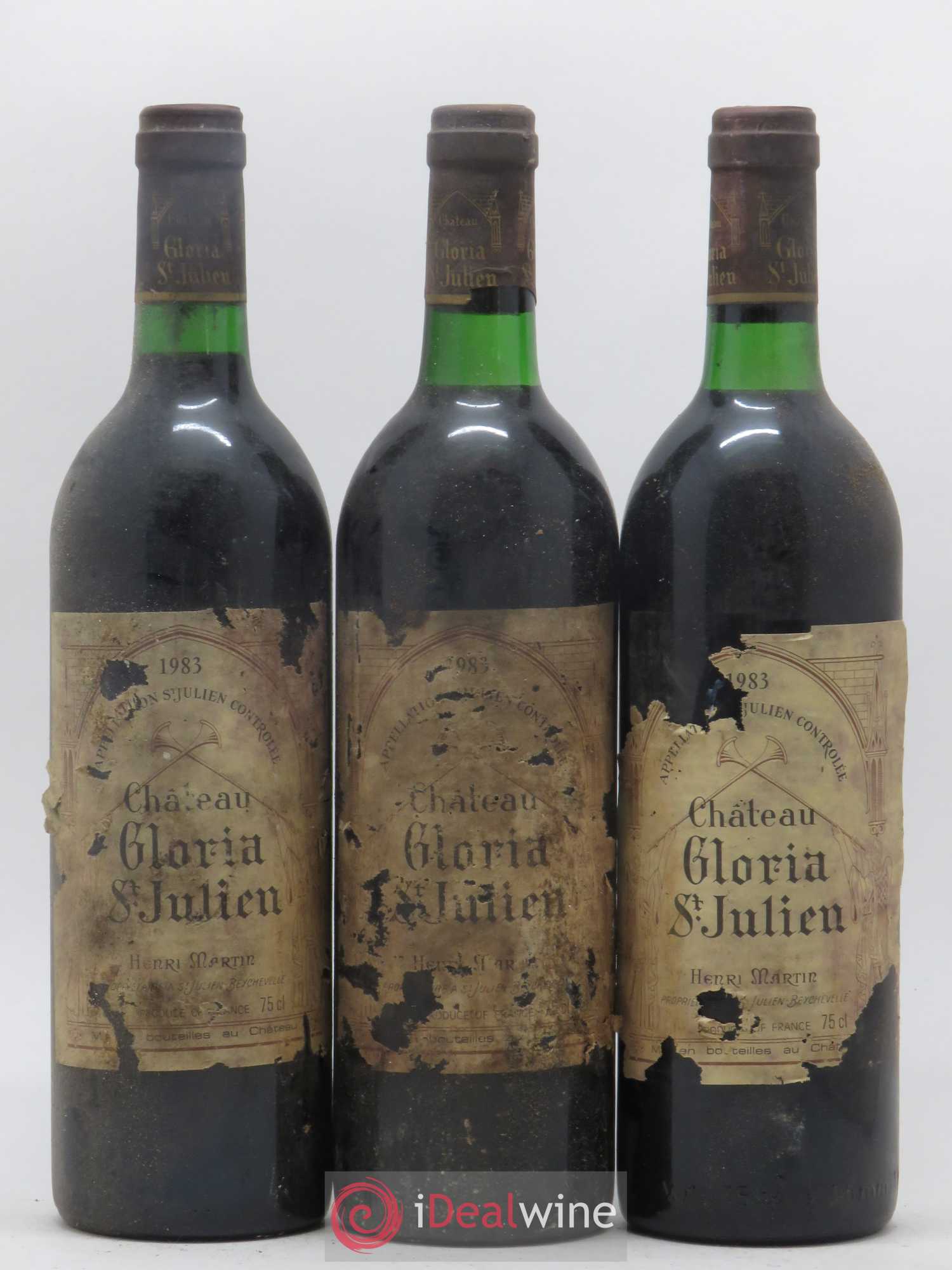Château Gloria 1983 - Lot de 6 bouteilles - 1