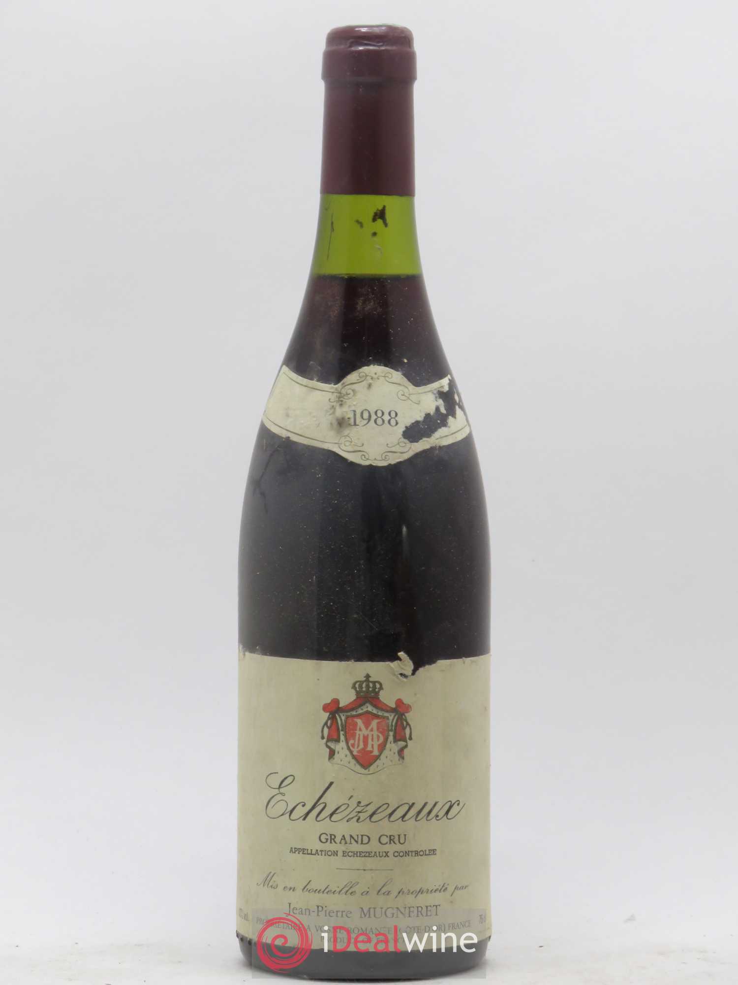 Echezeaux Grand Cru Domaine Jean-Pierre Mugneret 1988 - Lot de 1 bouteille - 0