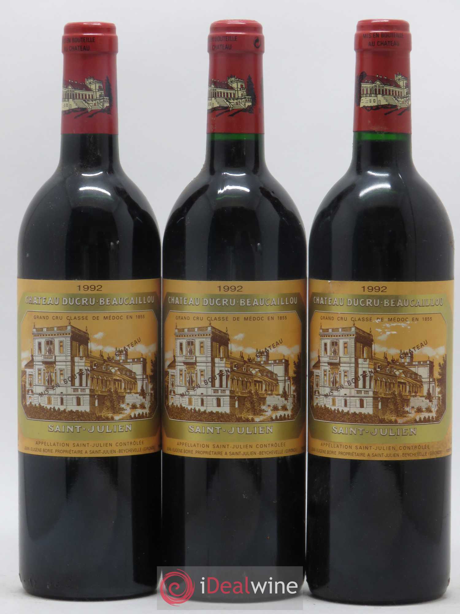 Château Ducru Beaucaillou 2ème Grand Cru Classé 1992 - Lot de 6 bouteilles - 2