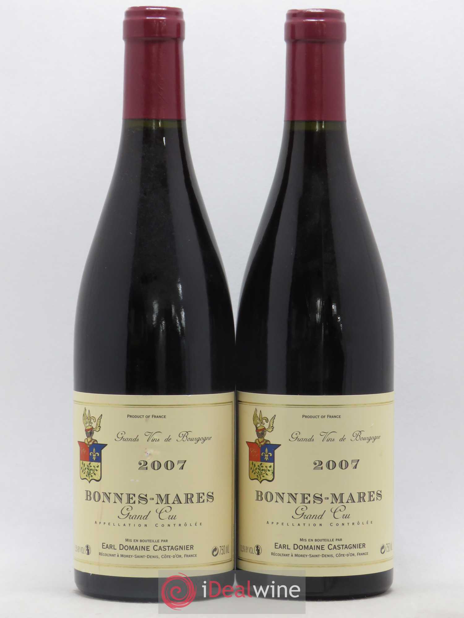 Bonnes-Mares Grand Cru Castagnier (Domaine) 2007 - Lot de 2 bouteilles - 0