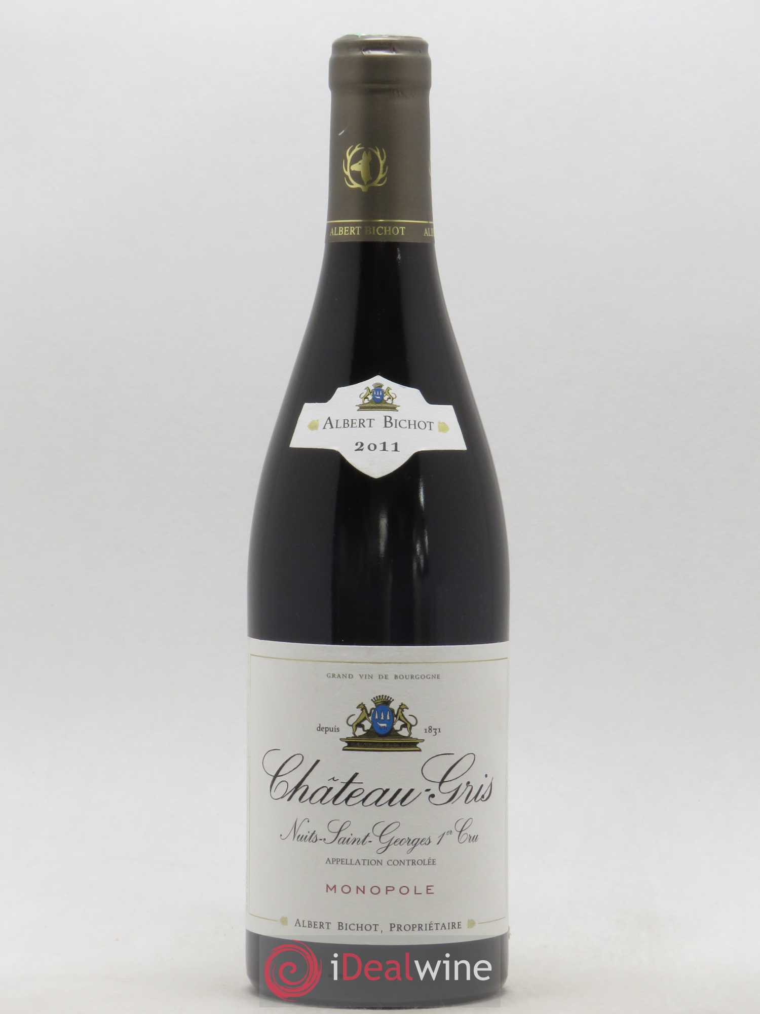 Nuits-Saint-Georges 1er Cru Château Gris - Albert Bichot 2011 - Lot de 1 bouteille - 0