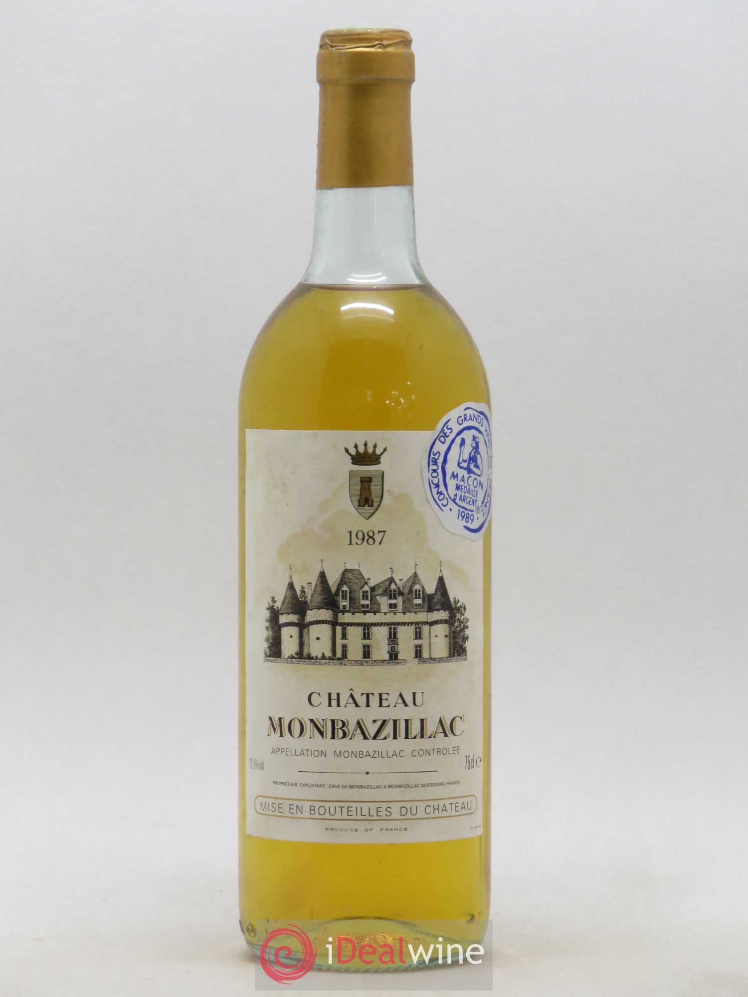 Monbazillac Château Montbazillac 1987 - Lotto di 1 bottiglia - 0