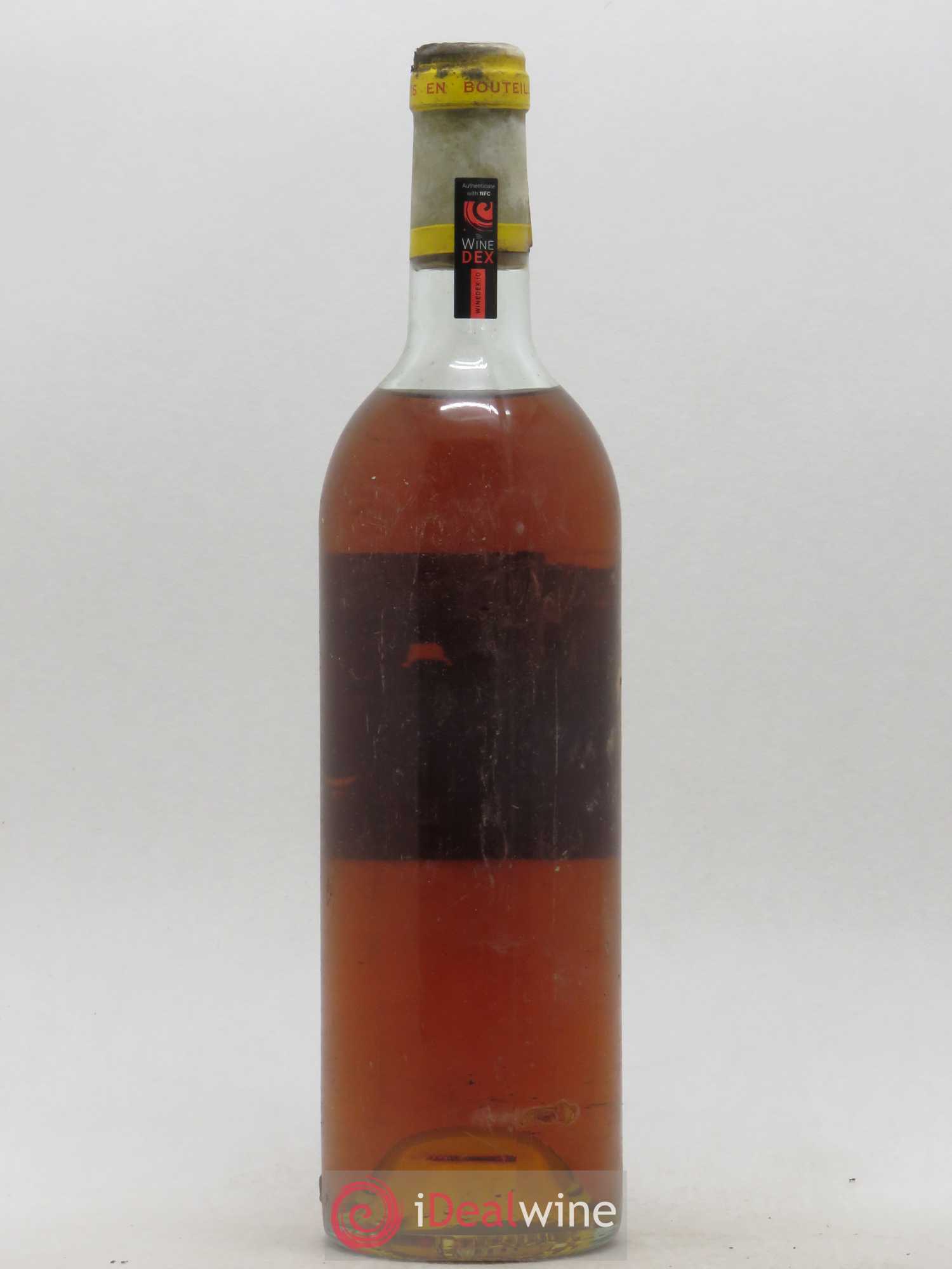 Château d' Yquem 1er Cru Classé Supérieur 1976 - Lotto di 1 bottiglia - 1
