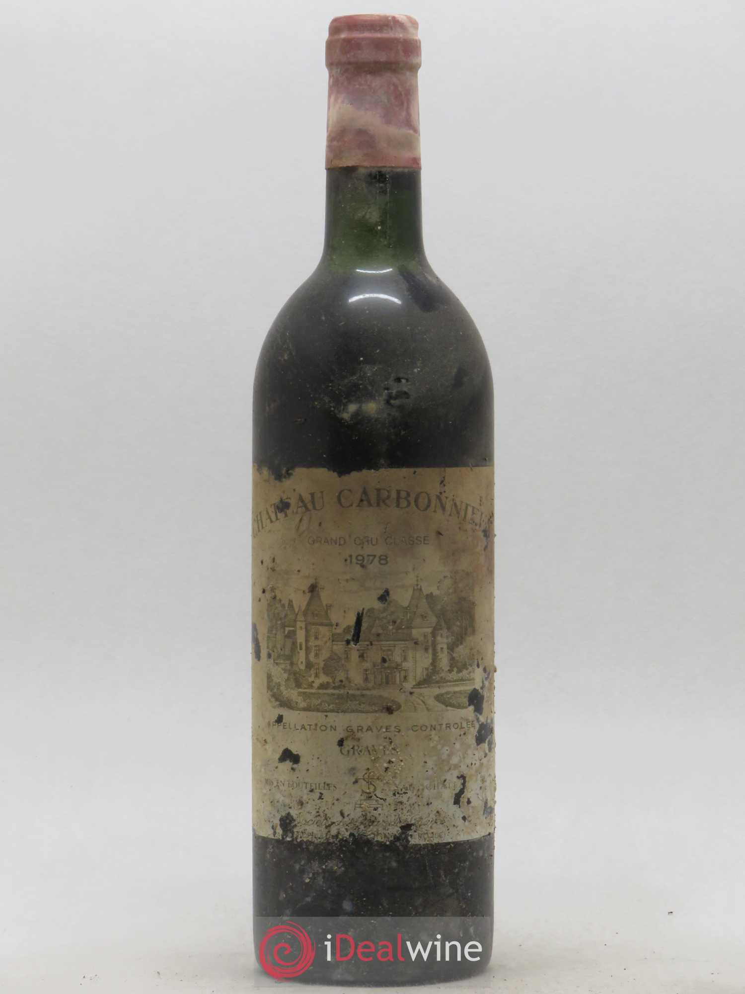 Château Carbonnieux Cru Classé de Graves 1978 - Lot de 1 bouteille - 0