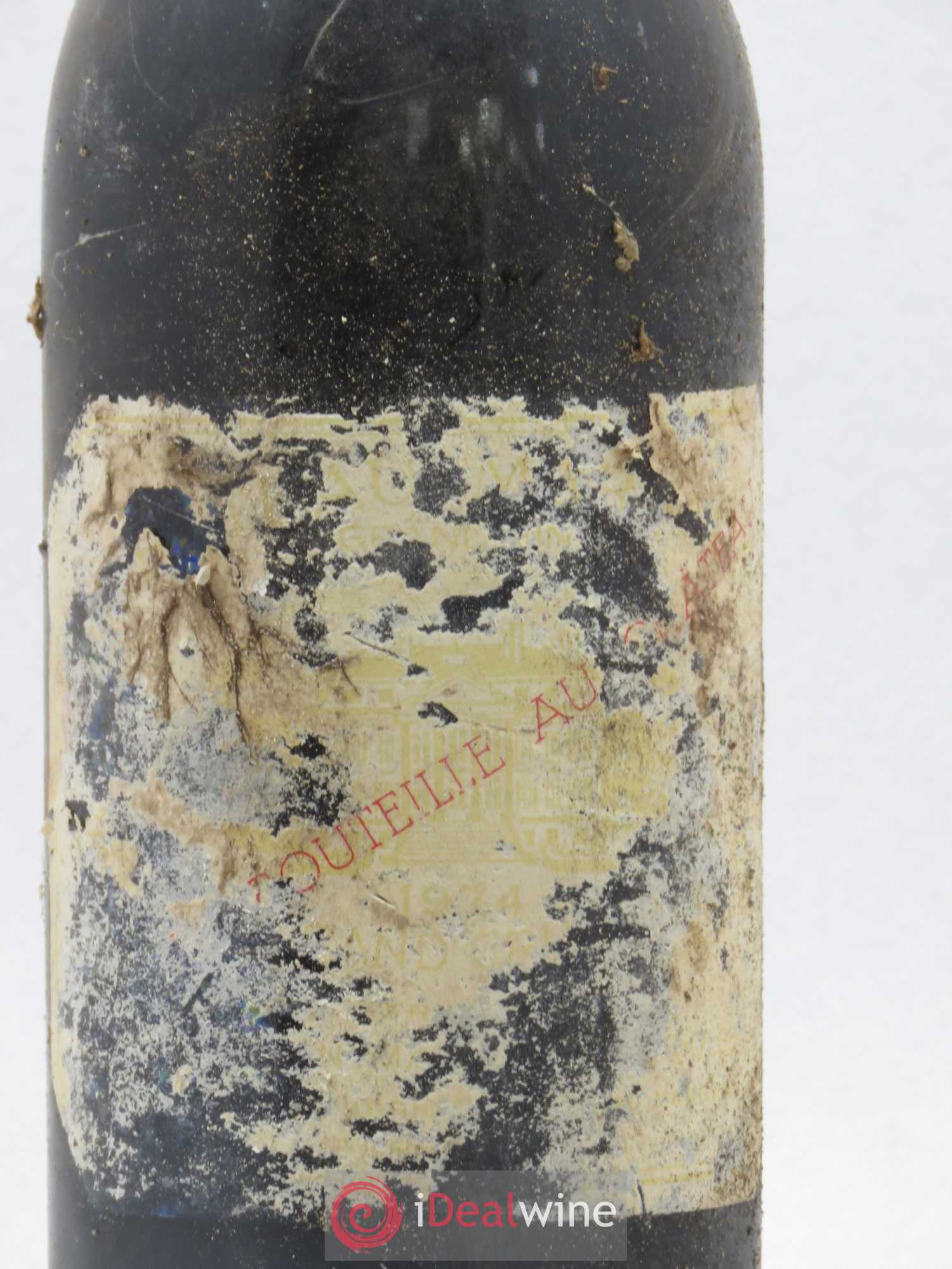 Château Margaux 1er Grand Cru Classé 1974 - Lot de 1 bouteille - 1