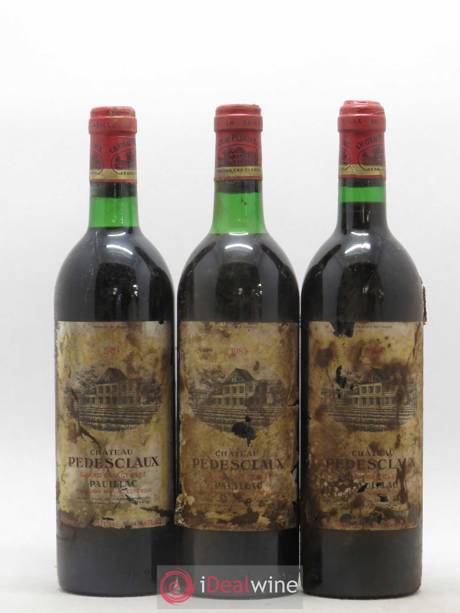Château Pedesclaux 5ème Grand Cru Classé 1983 - Lot de 12 bouteilles - 2