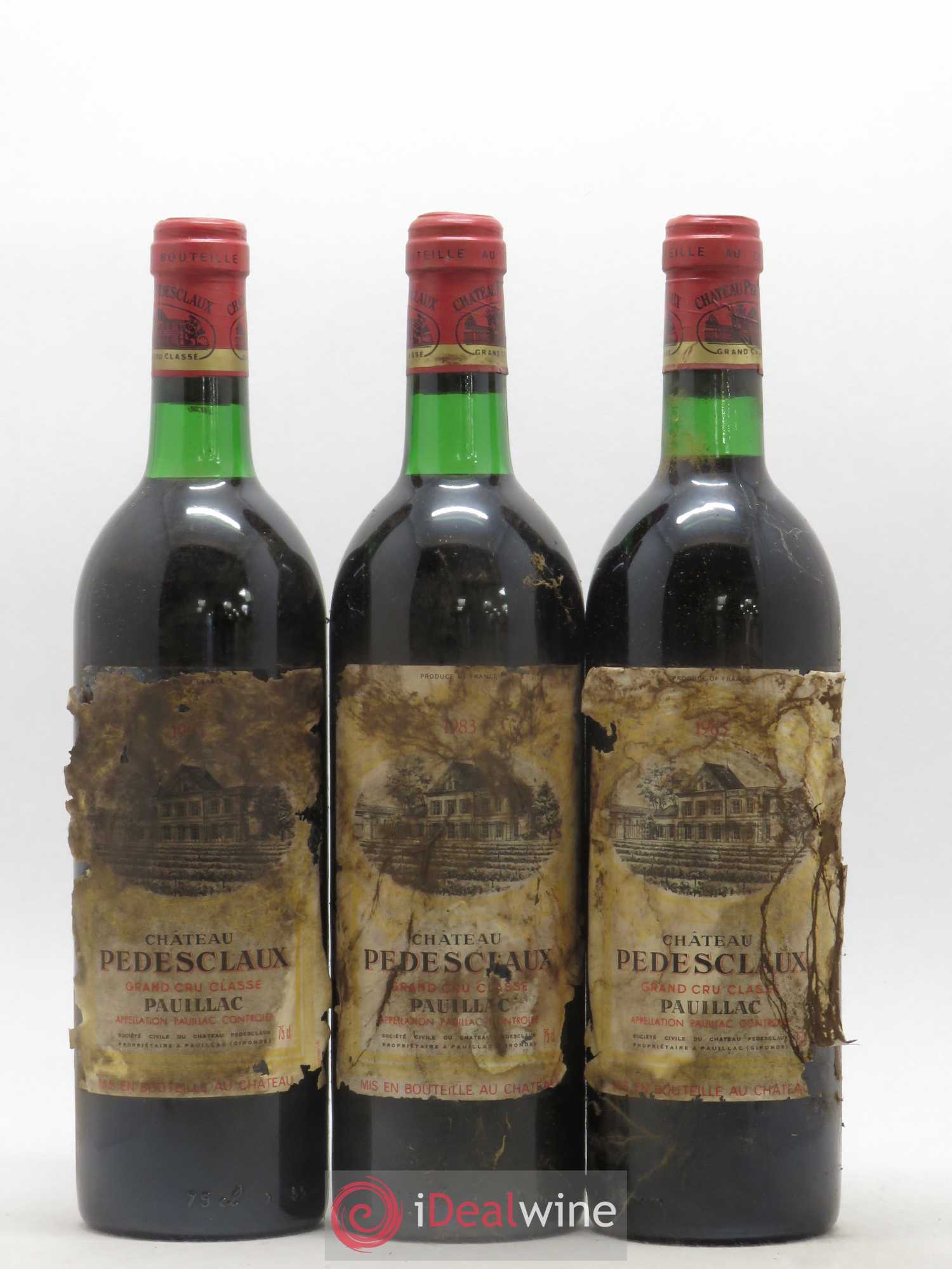 Château Pedesclaux 5ème Grand Cru Classé 1983 - Lot de 12 bouteilles - 4