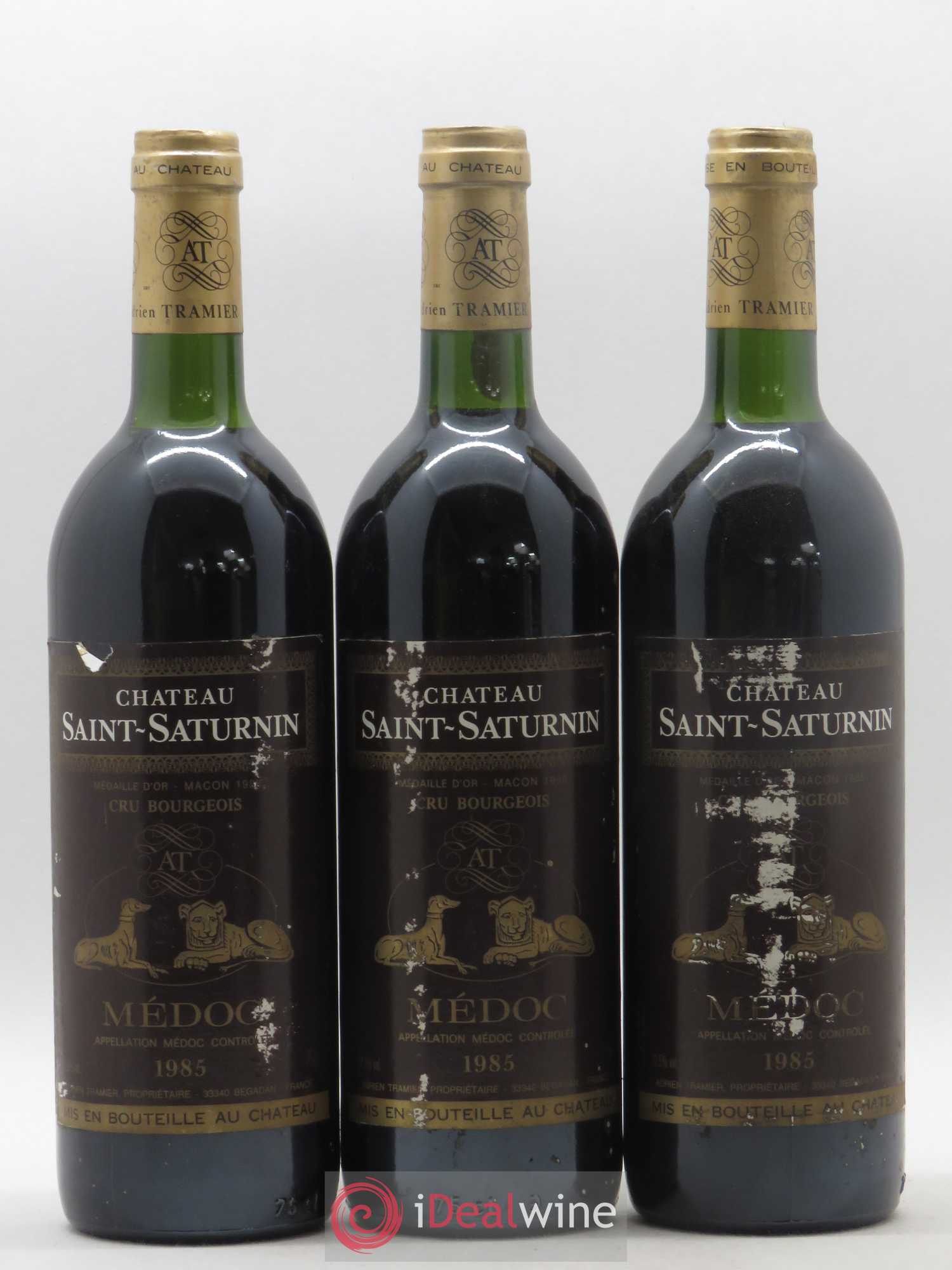 Médoc Saint Saturnin (sans prix de réserve) 1985 - Posten von 6 Flaschen - 1