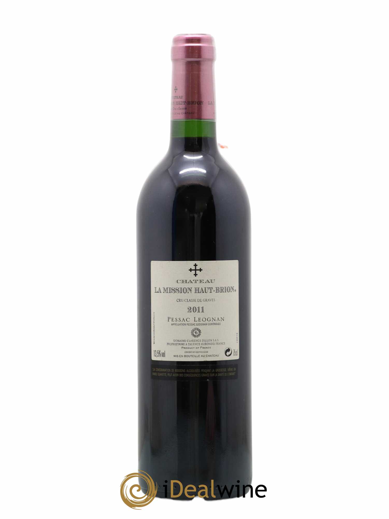 Château la Mission Haut-Brion Cru Classé de Graves 2011 - Lot of 1 bottle - 1