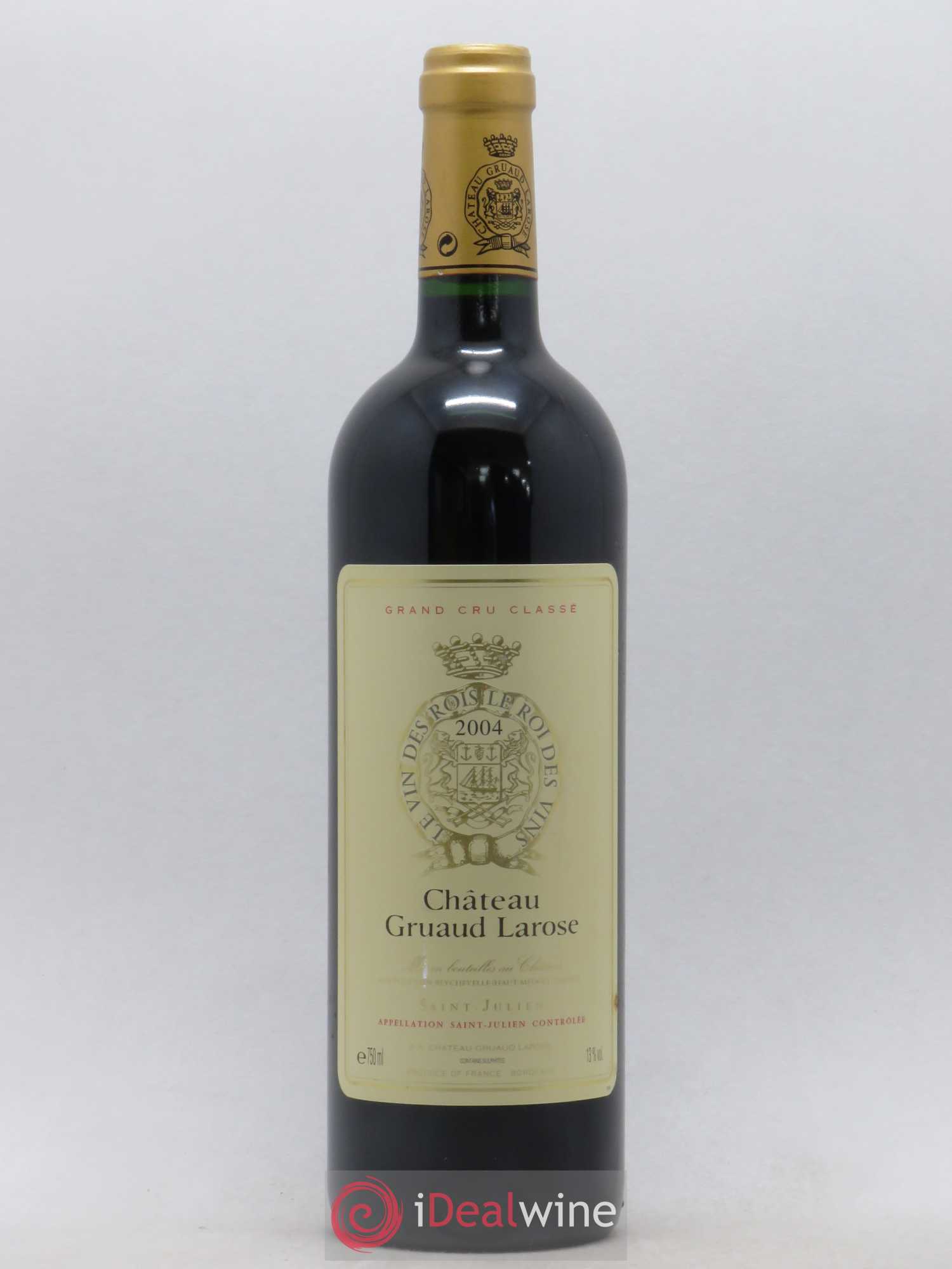 Château Gruaud Larose 2ème Grand Cru Classé 2004 - Lot de 1 bouteille - 0