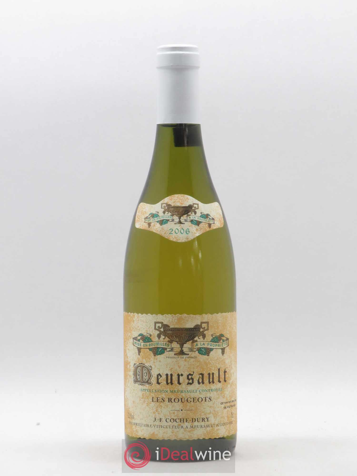 Meursault Les Rougeots Coche Dury (Domaine) 2006 - Lot de 1 bouteille - 0
