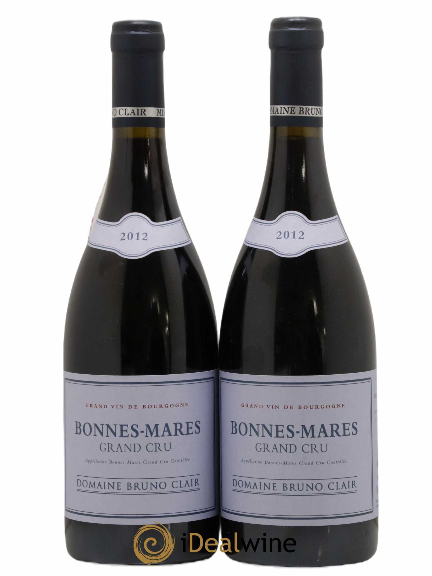 Bonnes-Mares Grand Cru Bruno Clair (Domaine) 2012 - Lot de 2 bouteilles - 0