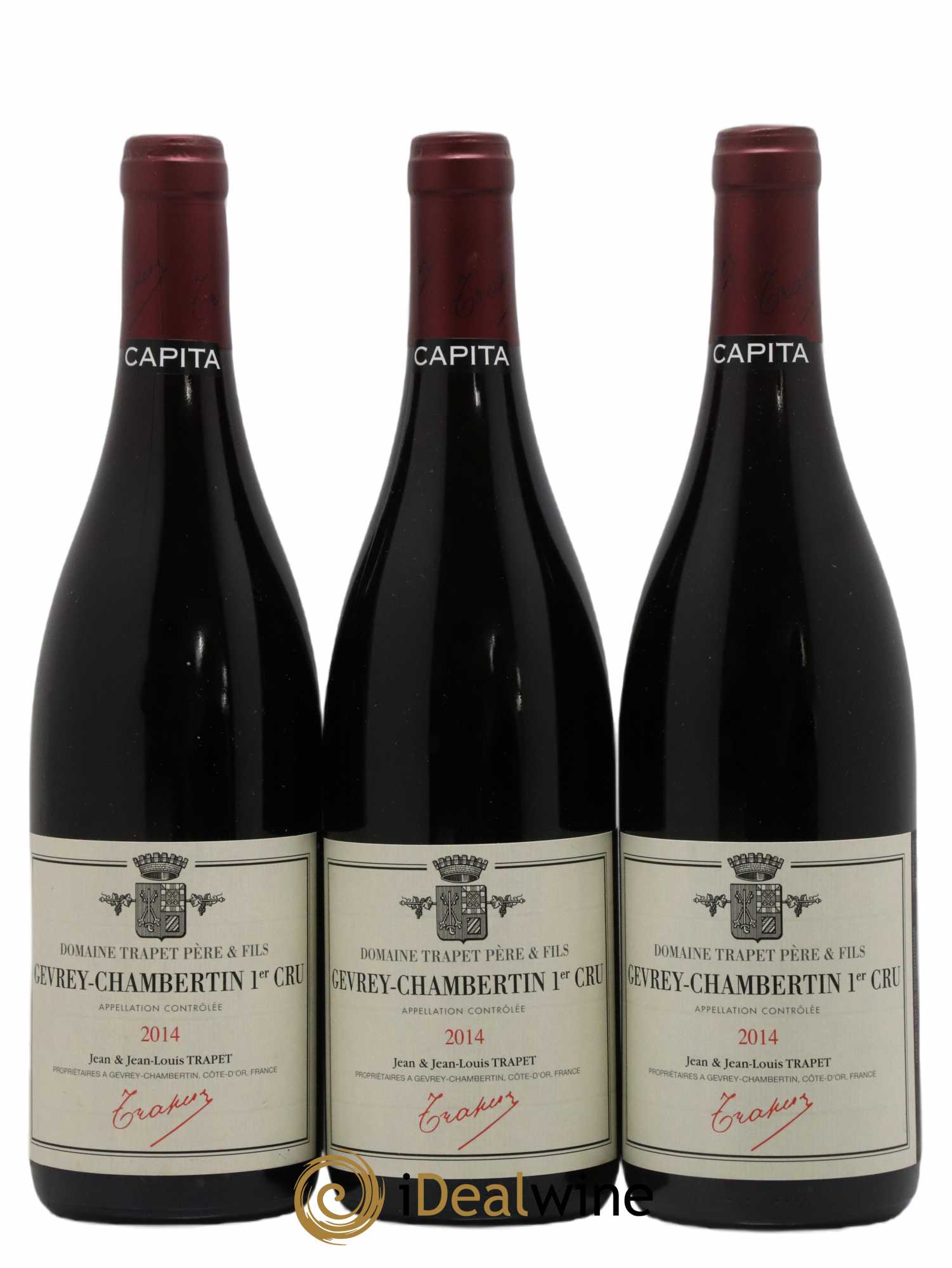 Gevrey-Chambertin 1er Cru Capita Domaine Trapet 2014 - Lot de 3 bouteilles - 0