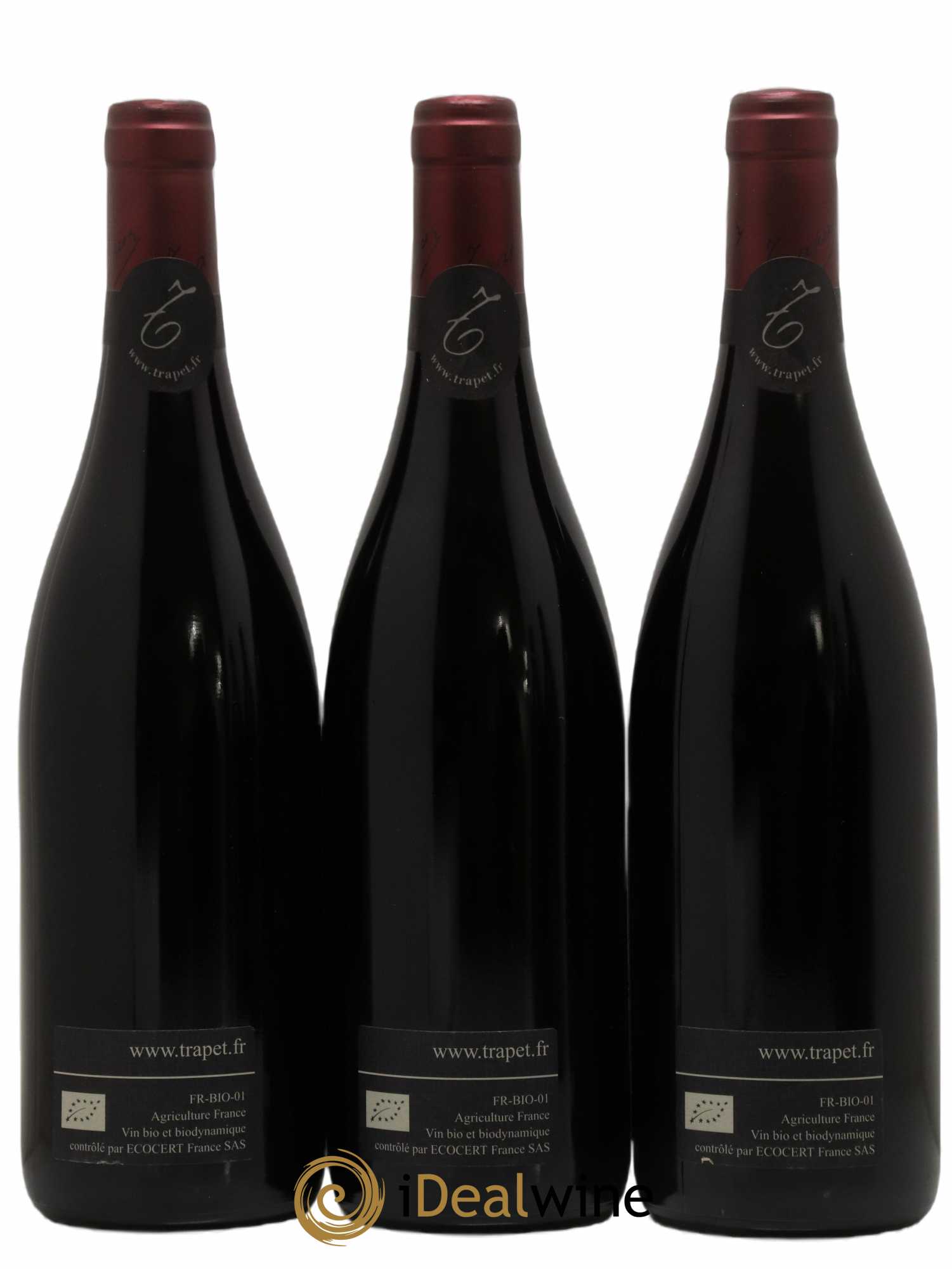 Chambertin Grand Cru Domaine Trapet 2015 - Lot de 3 bouteilles - 1