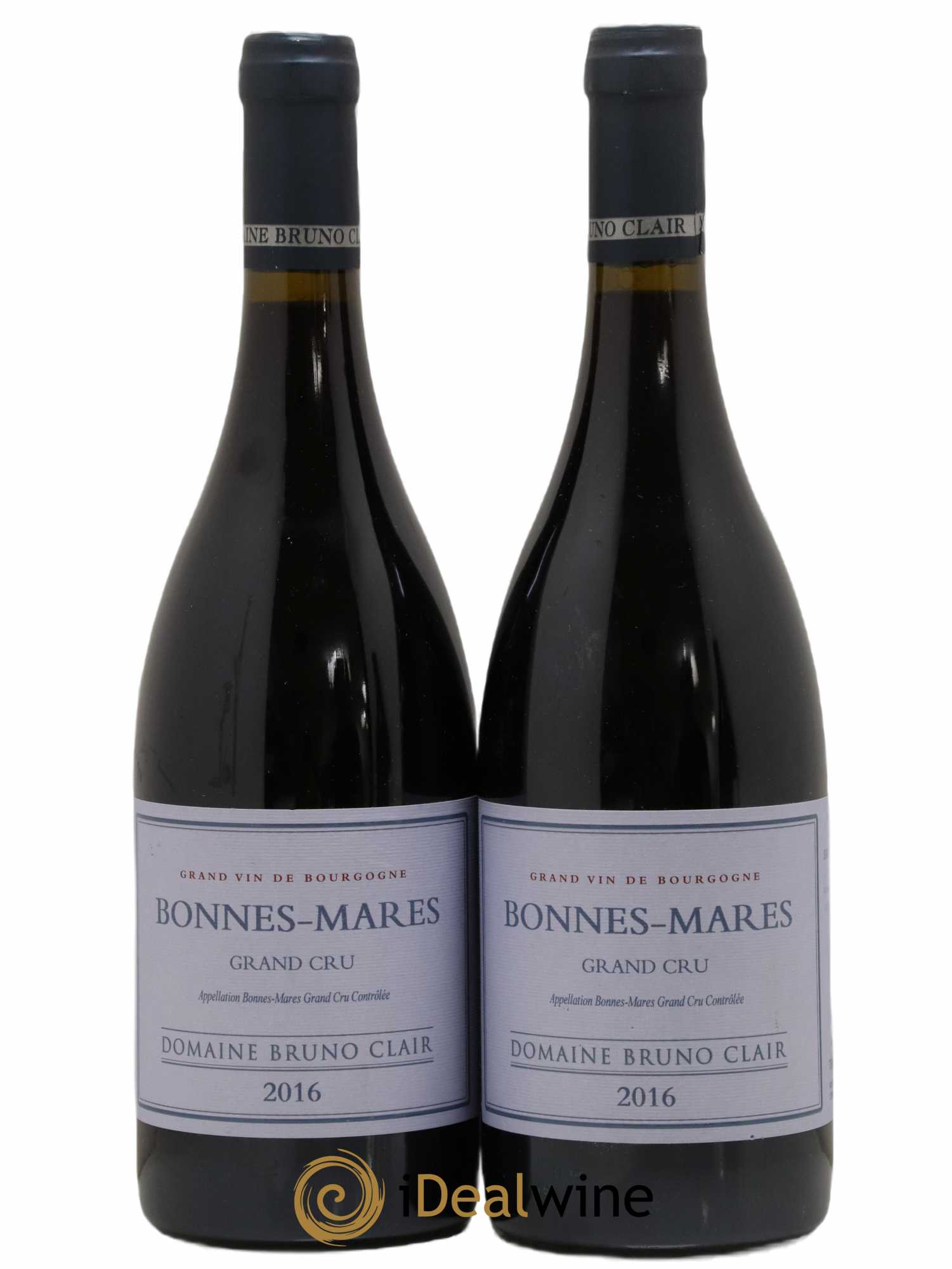 Bonnes-Mares Grand Cru Bruno Clair (Domaine) 2016 - Lot de 2 bouteilles - 0