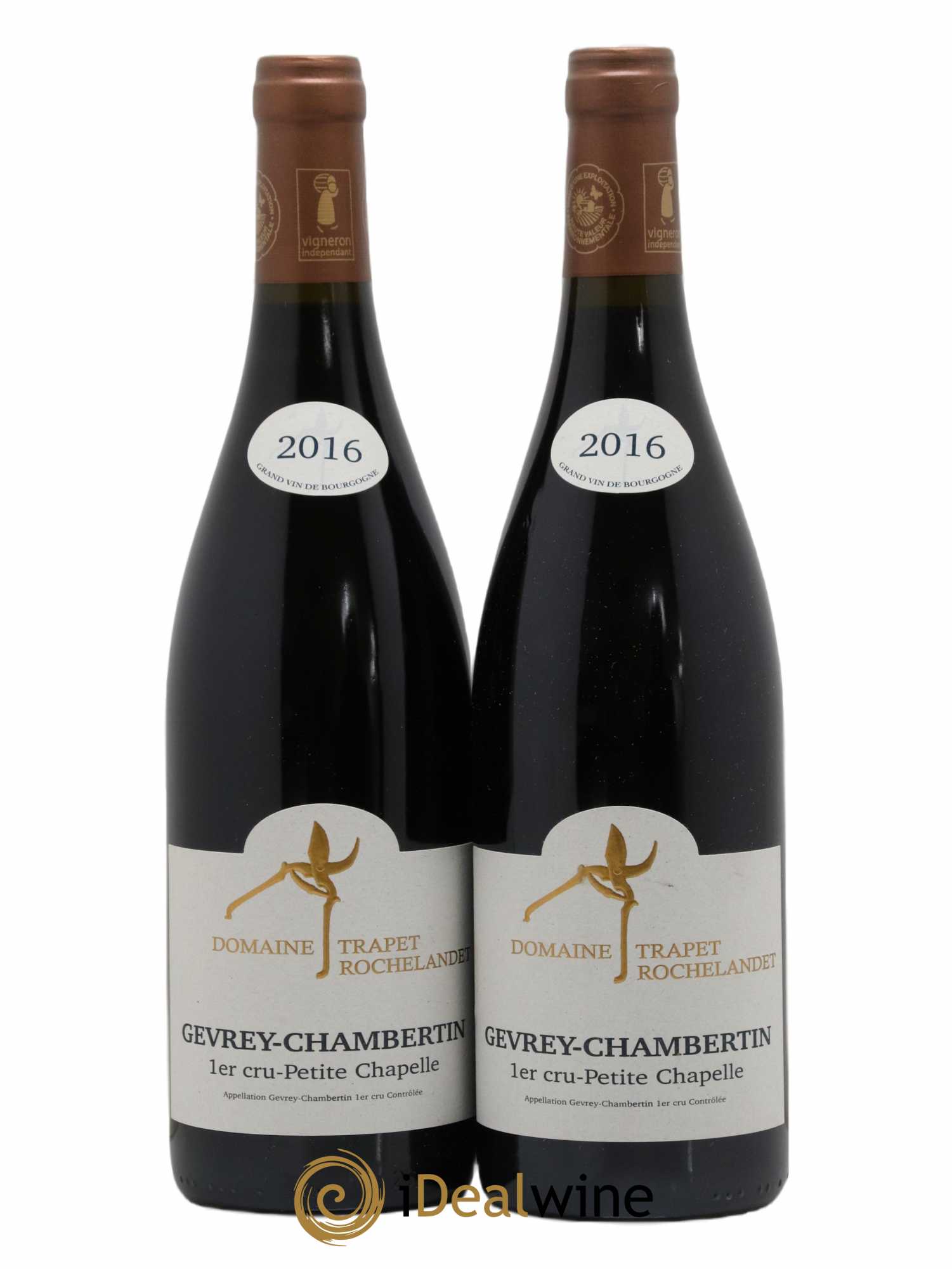 Gevrey-Chambertin 1er Cru Petite Chapelle Trapet Rochelandet 2016 - Lot de 2 bouteilles - 0