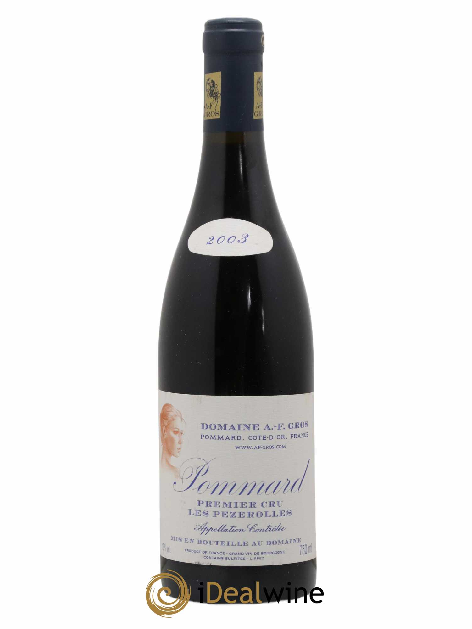 Pommard 1er Cru Les Pézerolles A.-F. Gros 2003 - Lot de 1 bouteille - 0