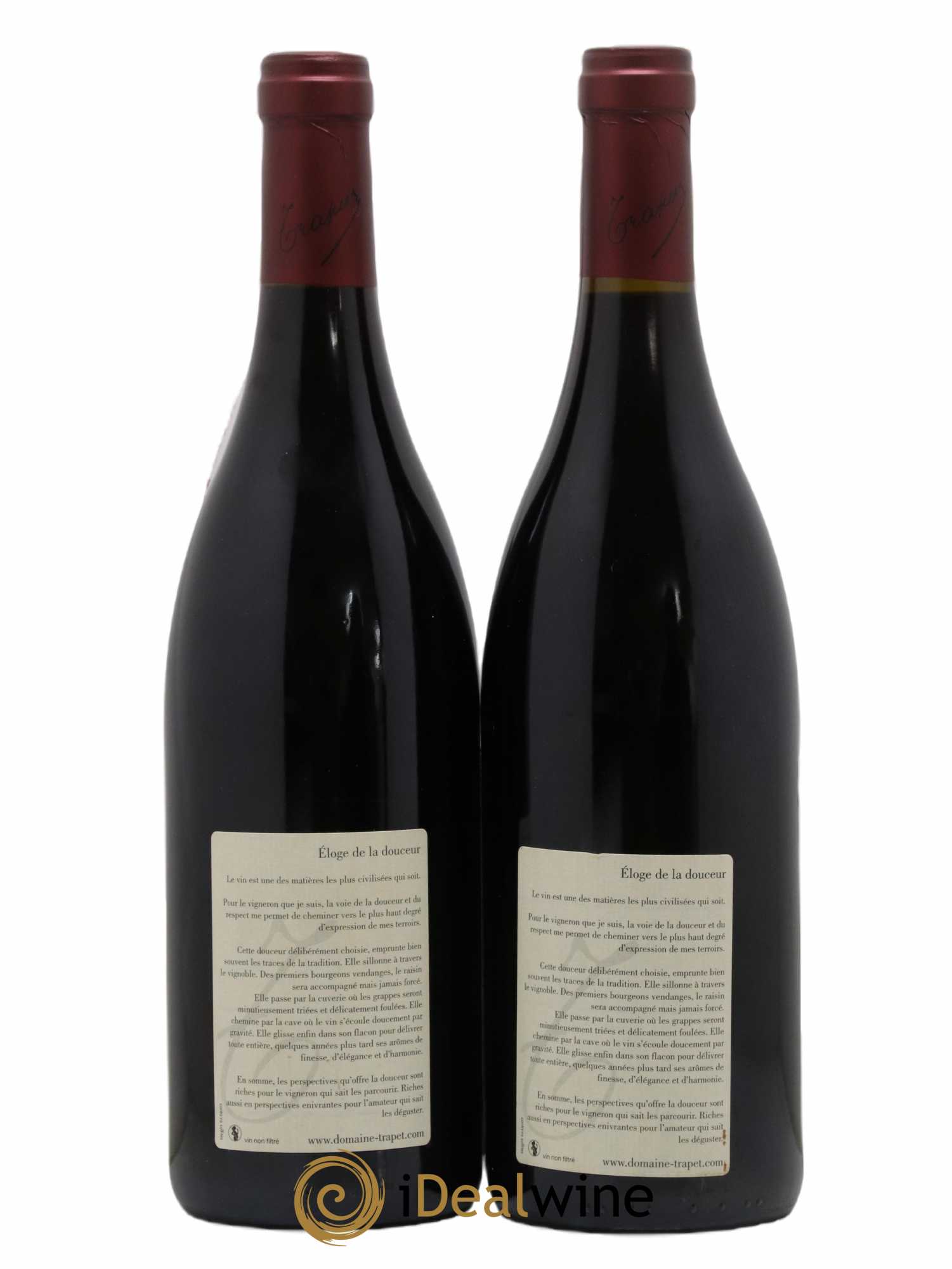 Latricières-Chambertin Grand Cru Domaine Trapet 1998 - Lot de 2 bouteilles - 1