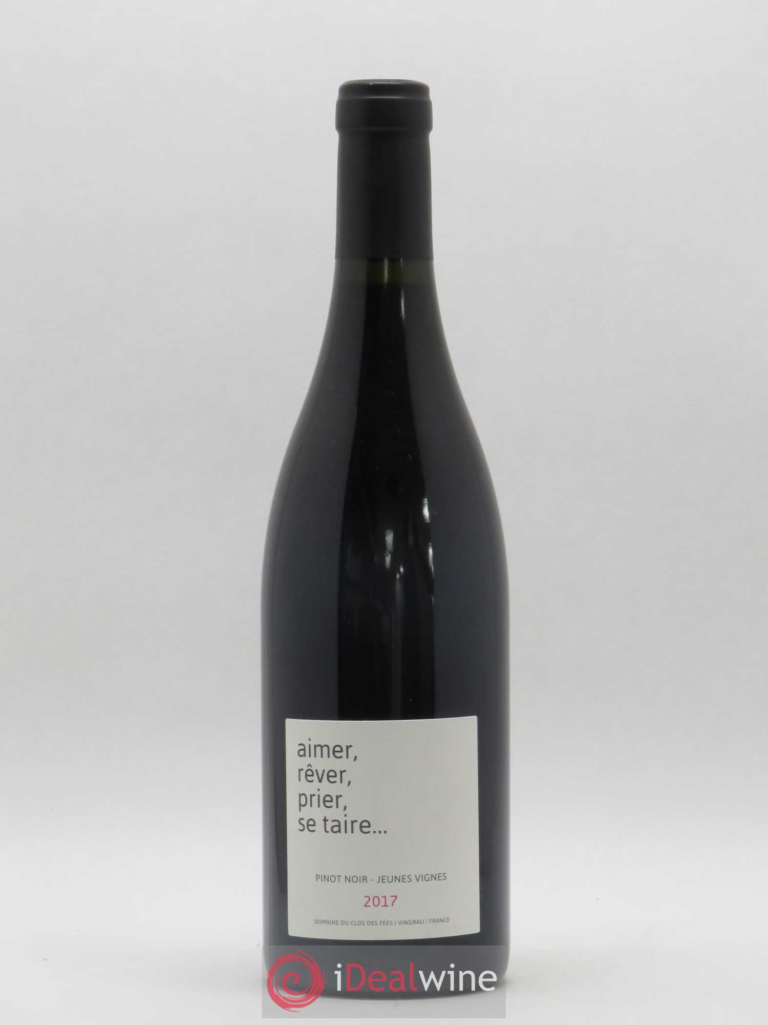 Côtes Catalanes Clos des Fées Aimer Rêver Prier Se taire Hervé Bizeul 2017 - Lot de 1 bouteille - 0