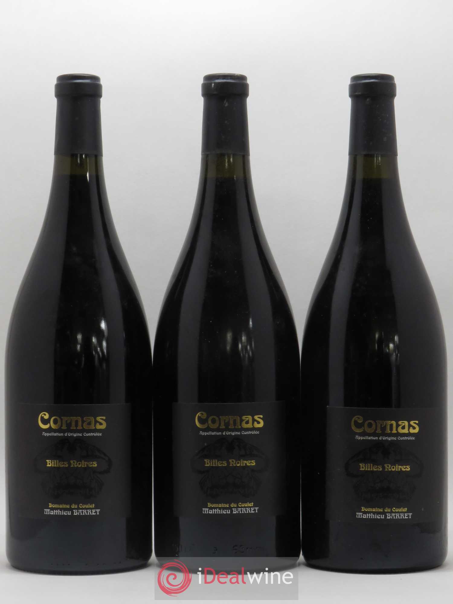Cornas Billes Noires Coulet (Domaine du) - Matthieu Barret 2007 - Lot de 3 magnums - 0