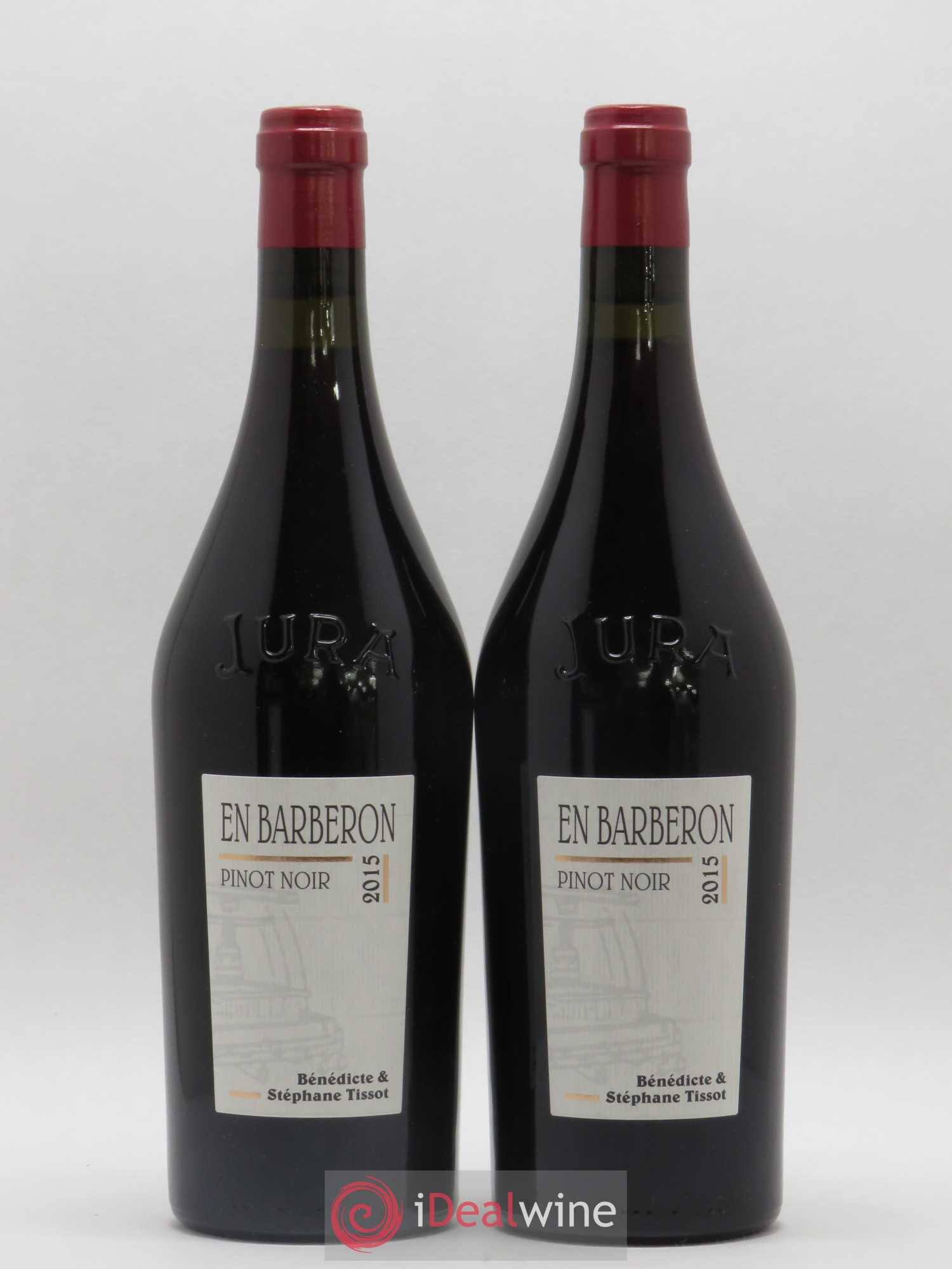 Côtes du Jura En Barberon Bénédicte et Stéphane Tissot 2015 - Lot de 2 bouteilles - 0