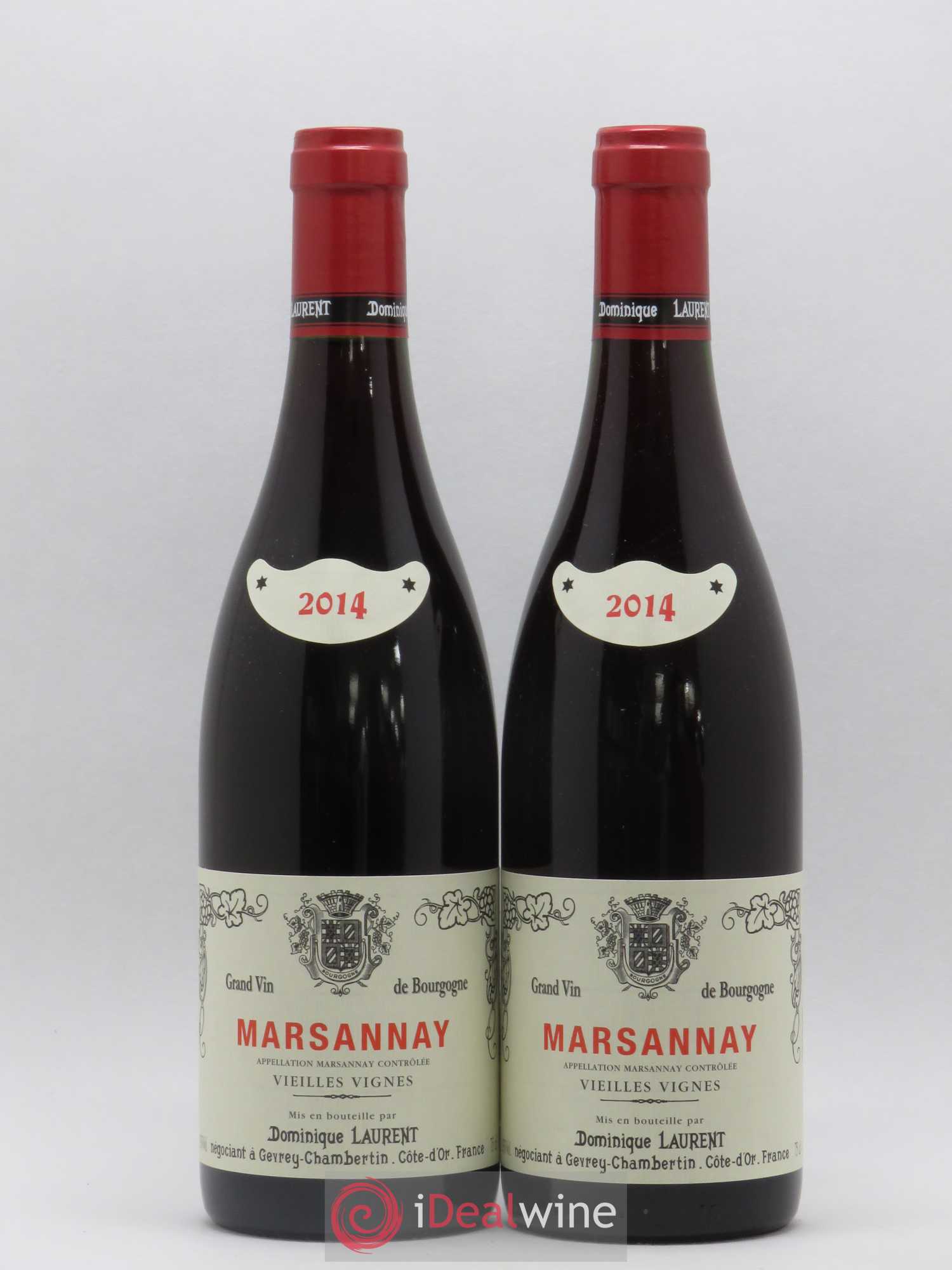 Marsannay Vieilles vignes Dominique Laurent 2014 - Lot de 2 bouteilles - 0