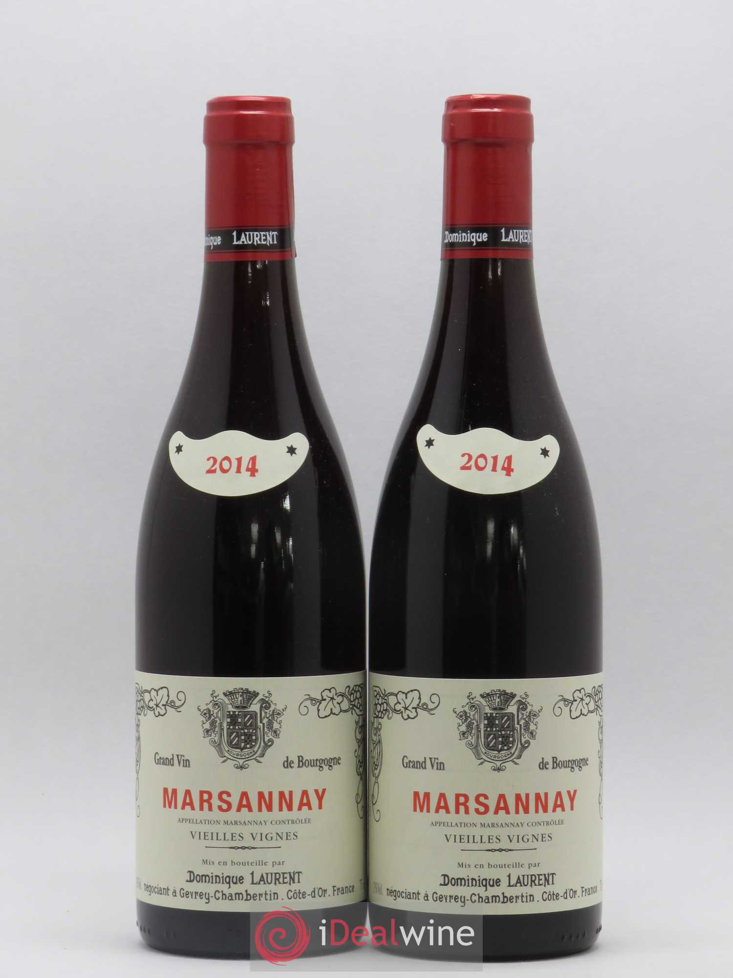 Marsannay Vieilles vignes Dominique Laurent 2014 - Lot de 2 bouteilles - 0