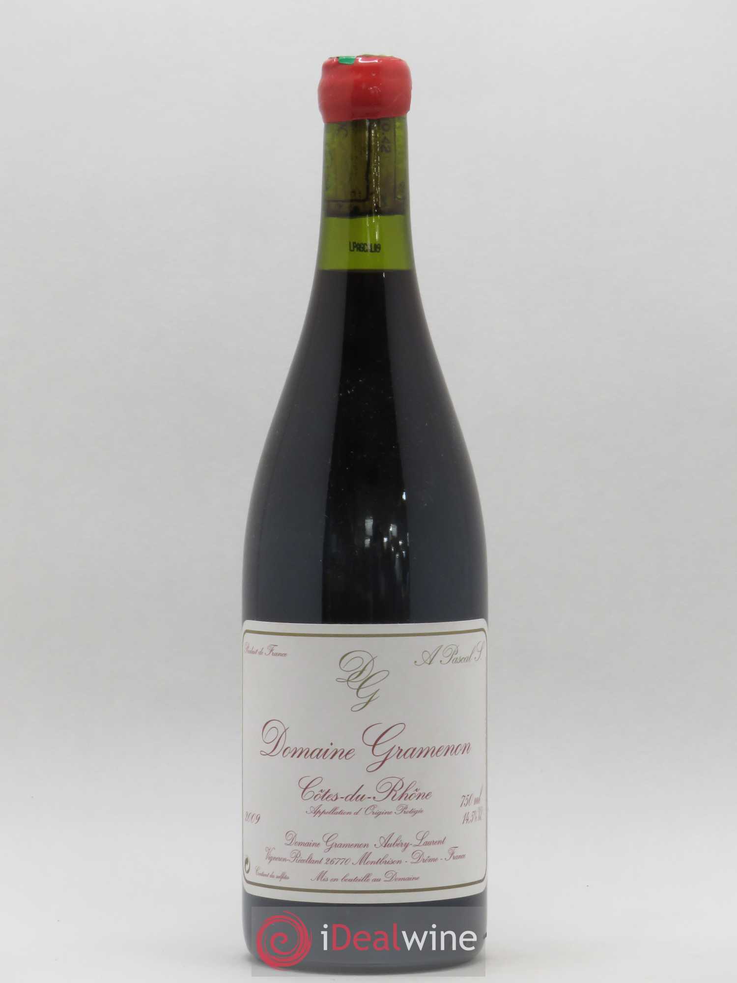Côtes-du-Rhône A Pascal S. Gramenon (Domaine) 2009 - Lot de 1 bouteille - 0