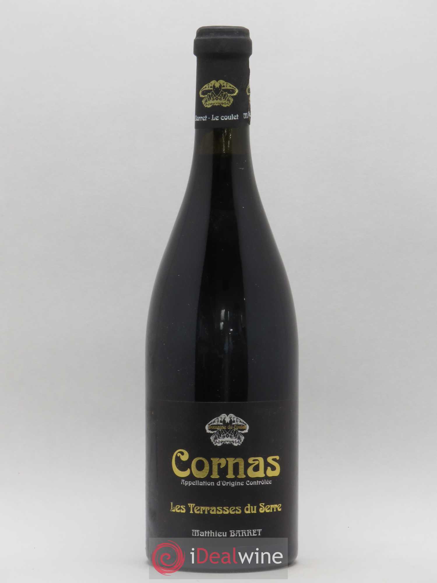 Cornas Les Terrasses du Serre Domaine du Coulet - Matthieu Barret 2009 - Lot de 1 bouteille - 0