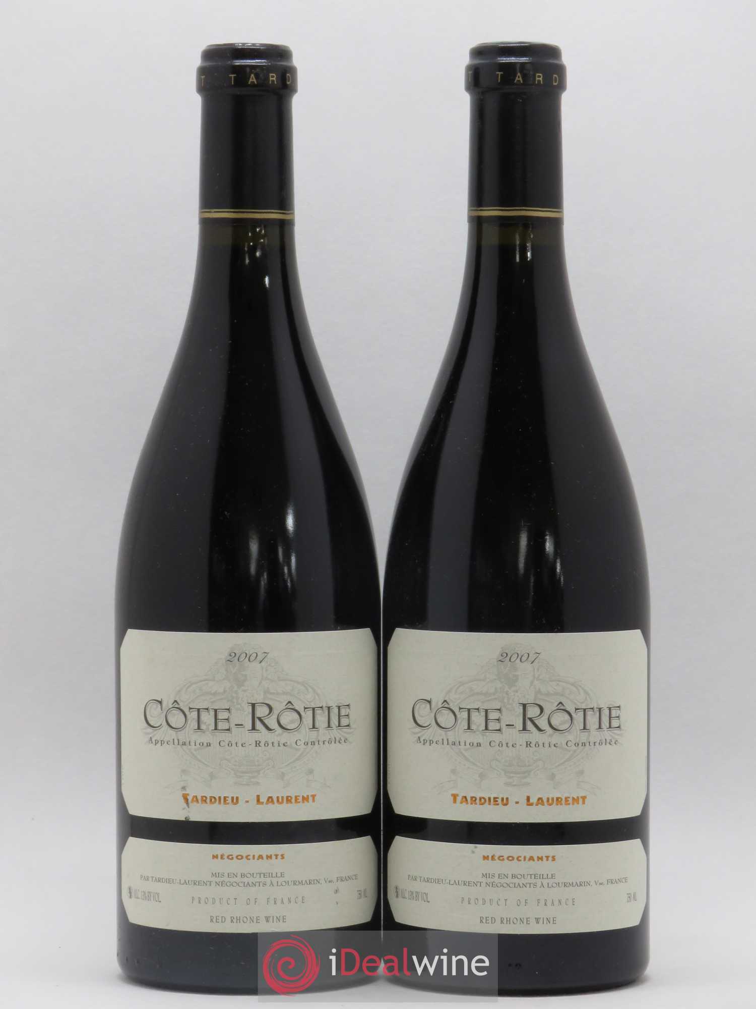 Côte-Rôtie Maison Tardieu-Laurent 2007 - Lot de 2 bouteilles - 0
