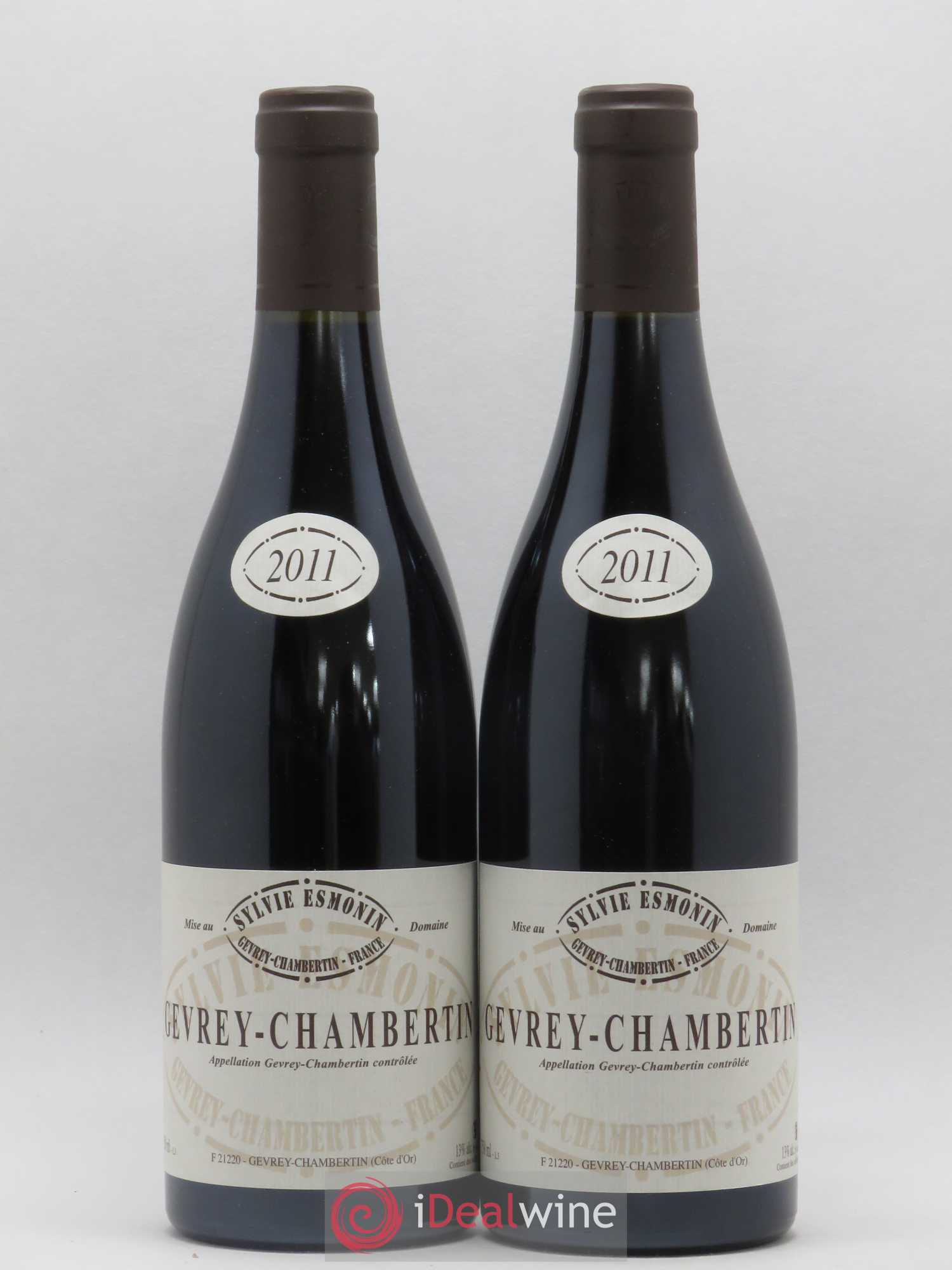 Gevrey-Chambertin Sylvie Esmonin 2011 - Lot de 2 bouteilles - 0