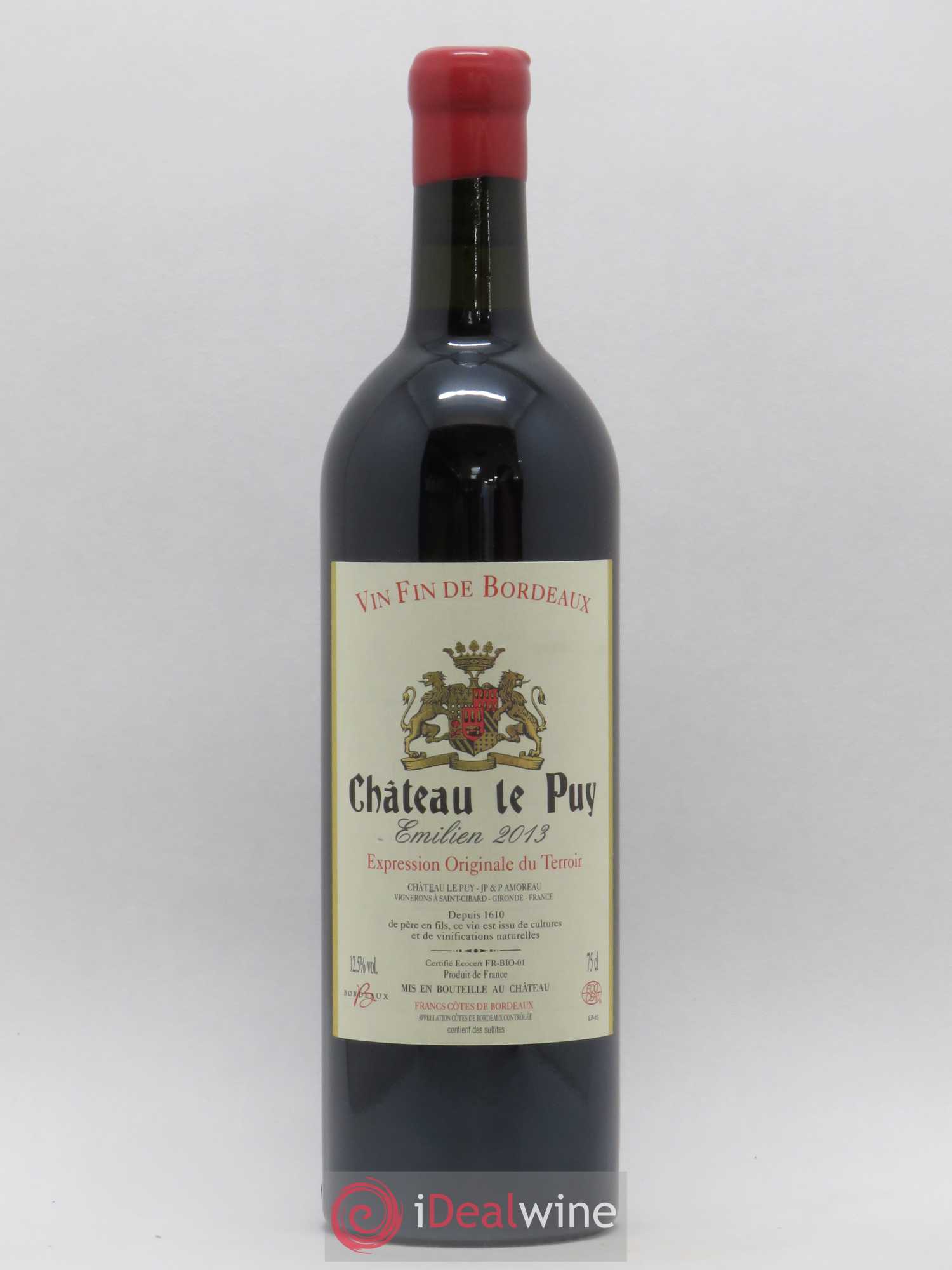 Le Puy - Cuvée Emilien 2013 - Lot de 1 bouteille - 0