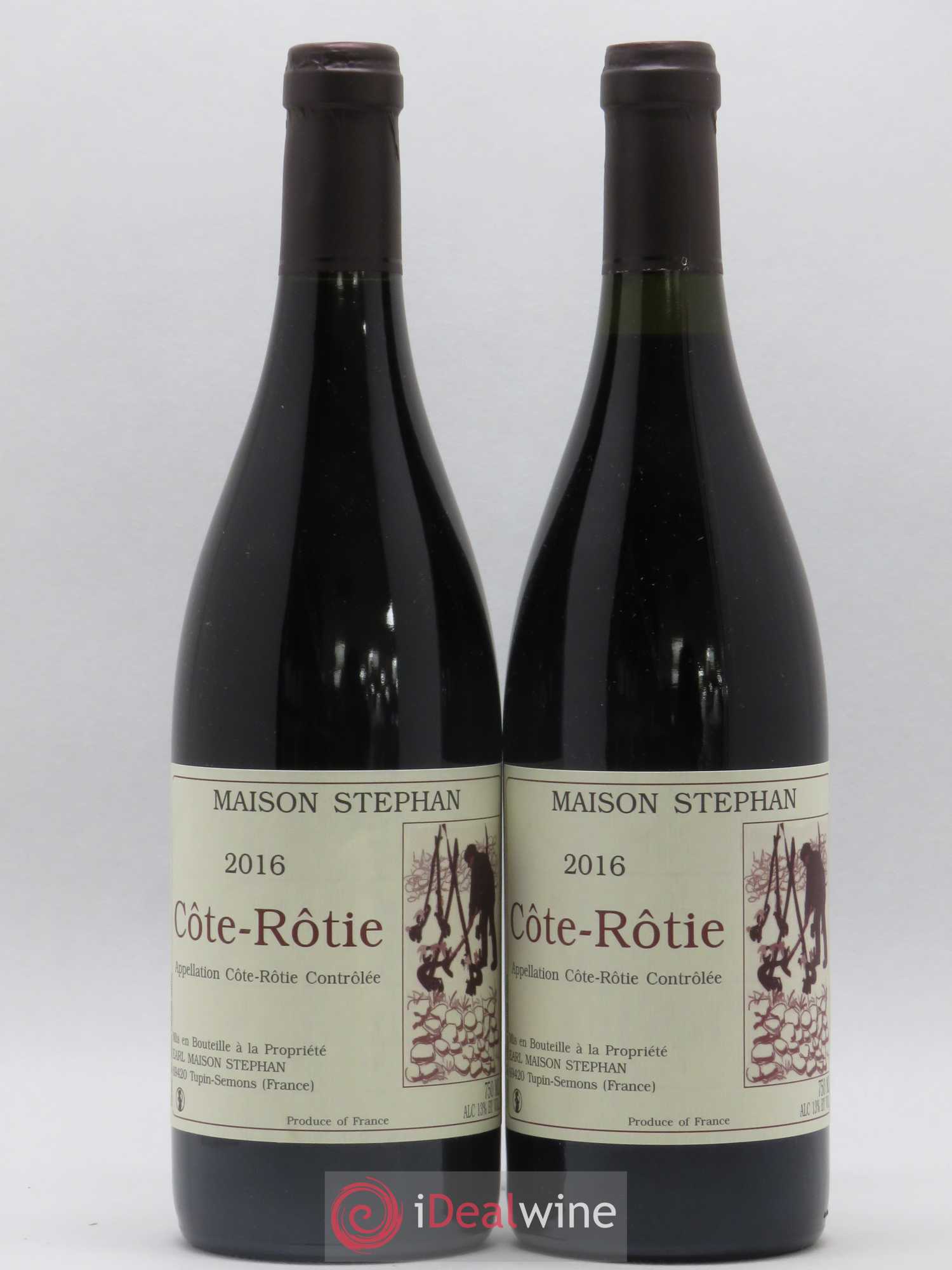Côte-Rôtie Jean-Michel Stephan 2016 - Lot de 2 bouteilles - 0