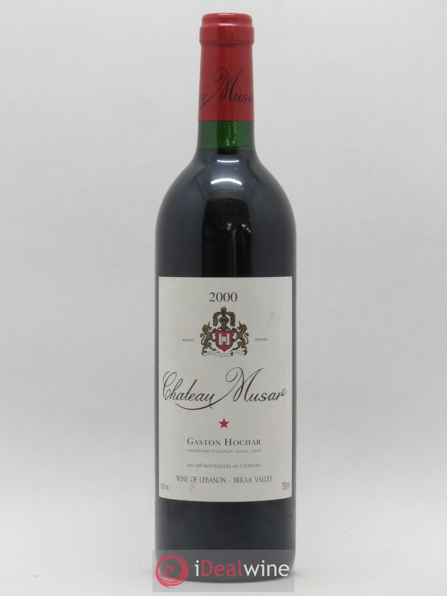 Château Musar Serge Hochar 2000 - Lot de 1 bouteille - 0