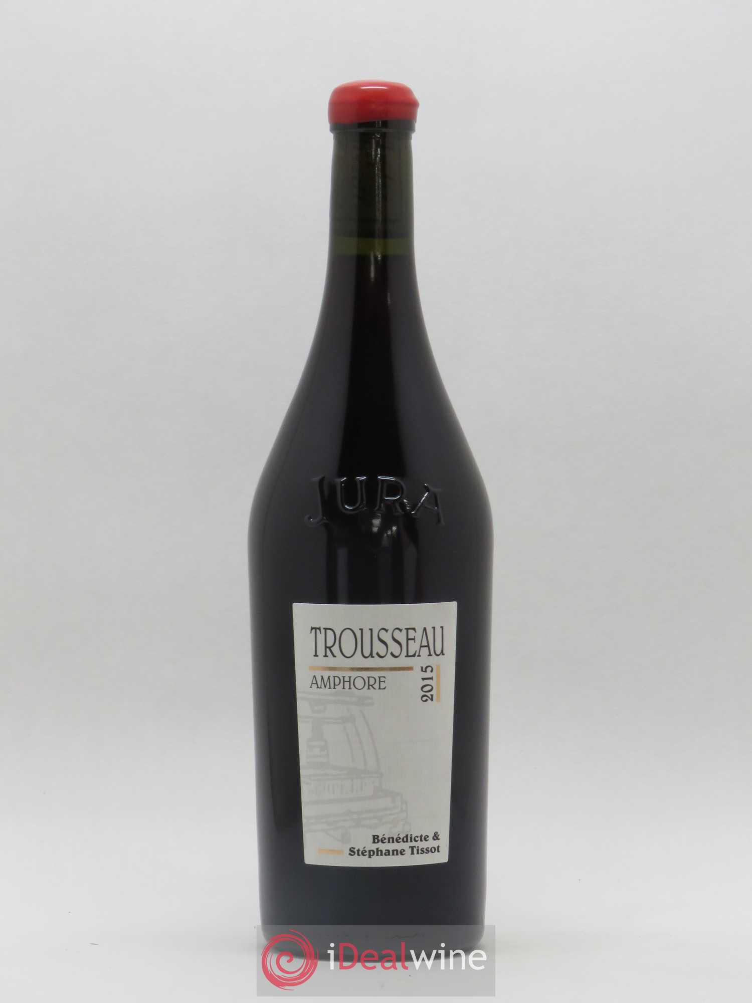 Arbois Trousseau Amphore Bénédicte et Stéphane Tissot 2015 - Lot de 1 bouteille - 0