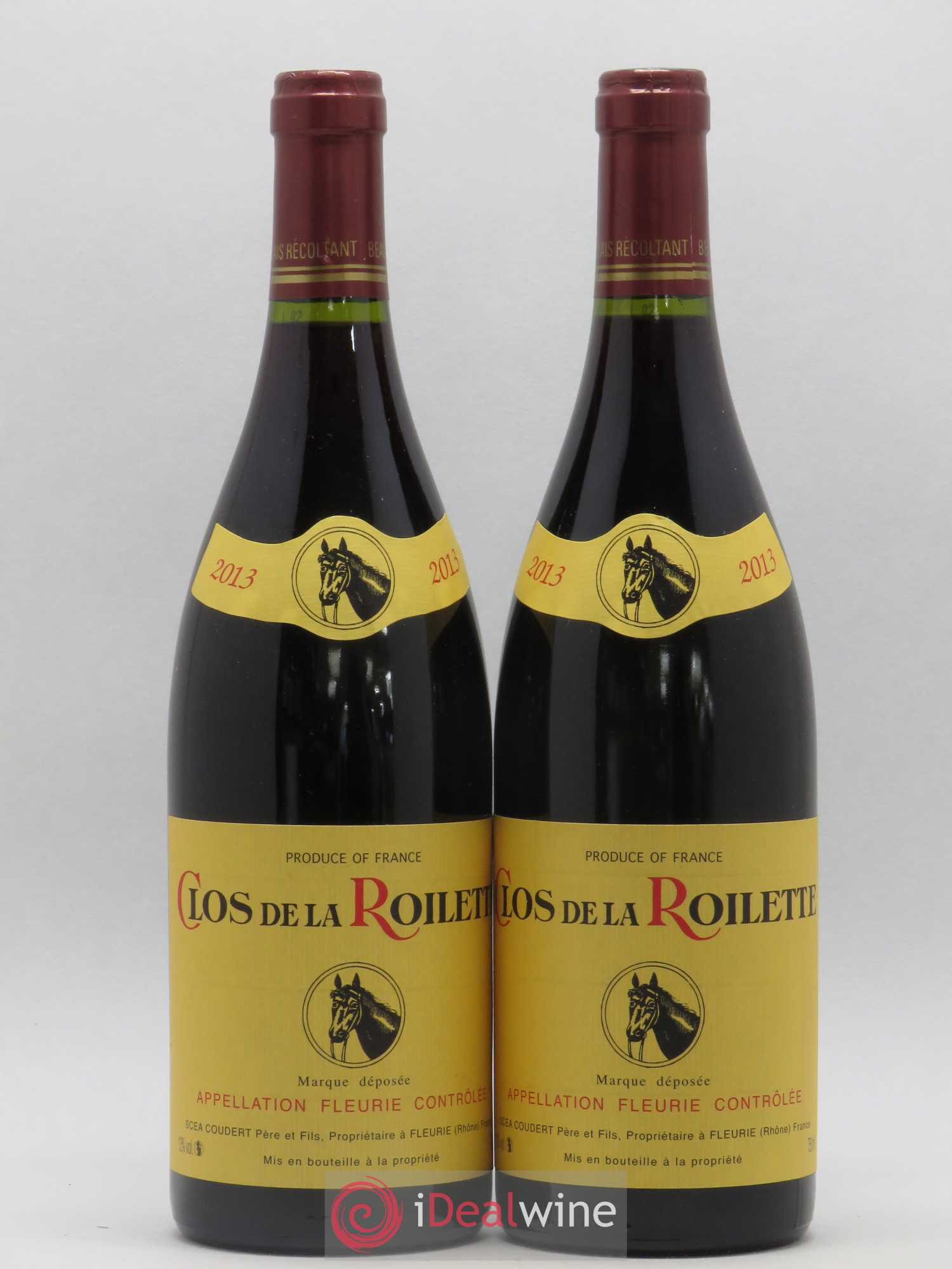 Fleurie Clos de la Roilette 2013 - Lot de 2 bouteilles - 0