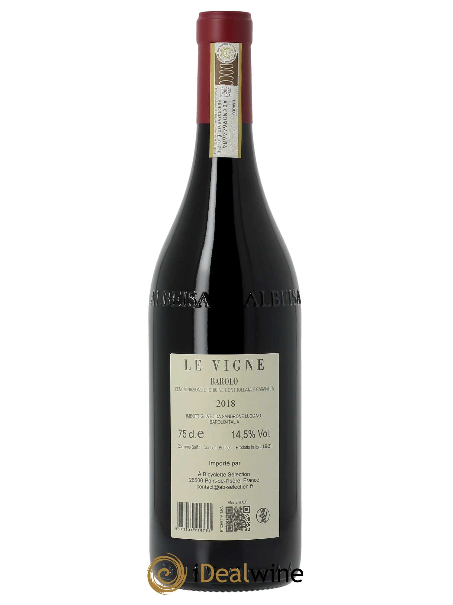 Barolo DOCG Le Vigne Luciano Sandrone 2018 - Lot of 1 bottle - 1