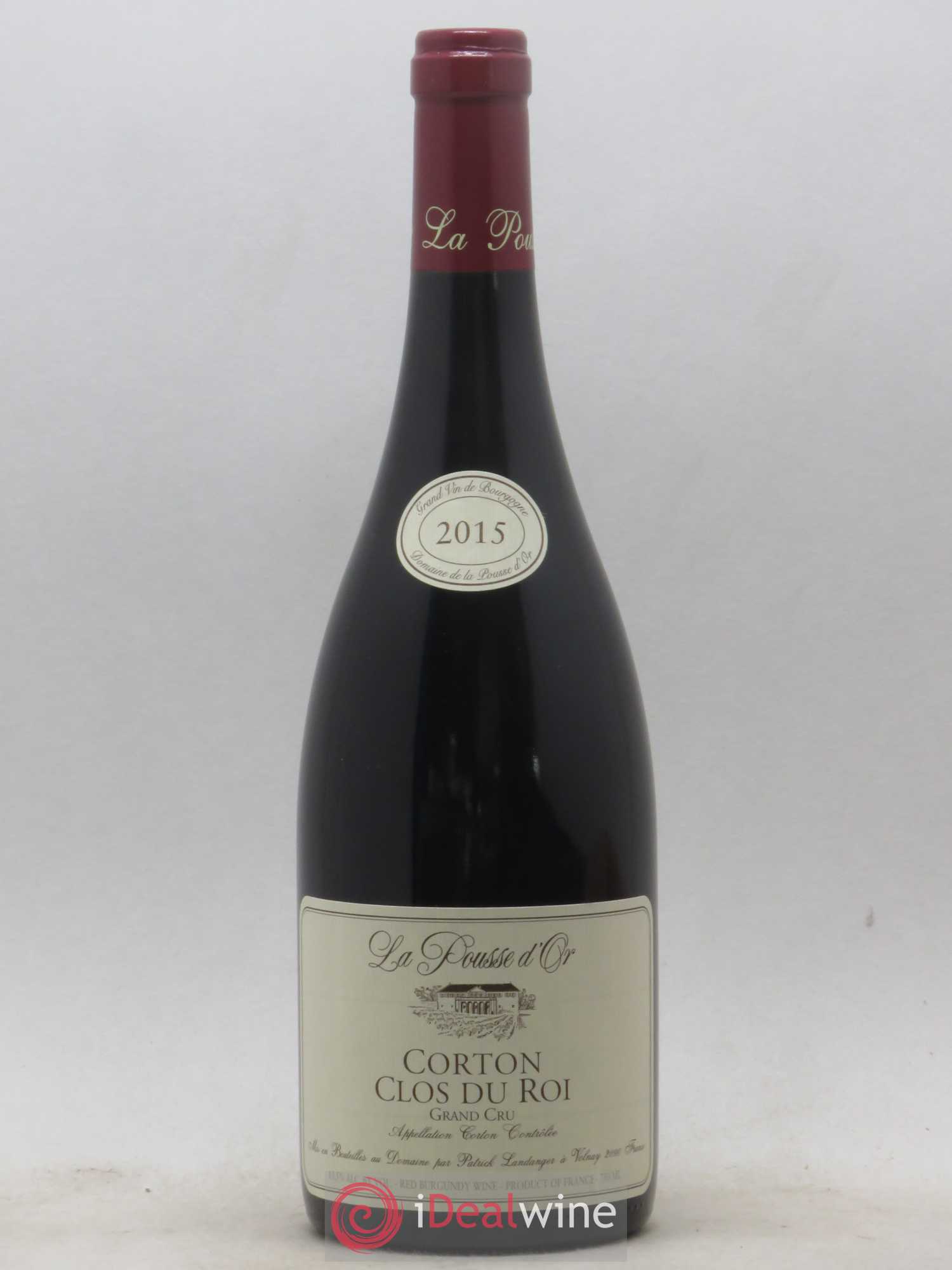 Corton Grand Cru Clos du Roi La Pousse d'Or (Domaine de) 2015 - Lot de 1 bouteille - 0
