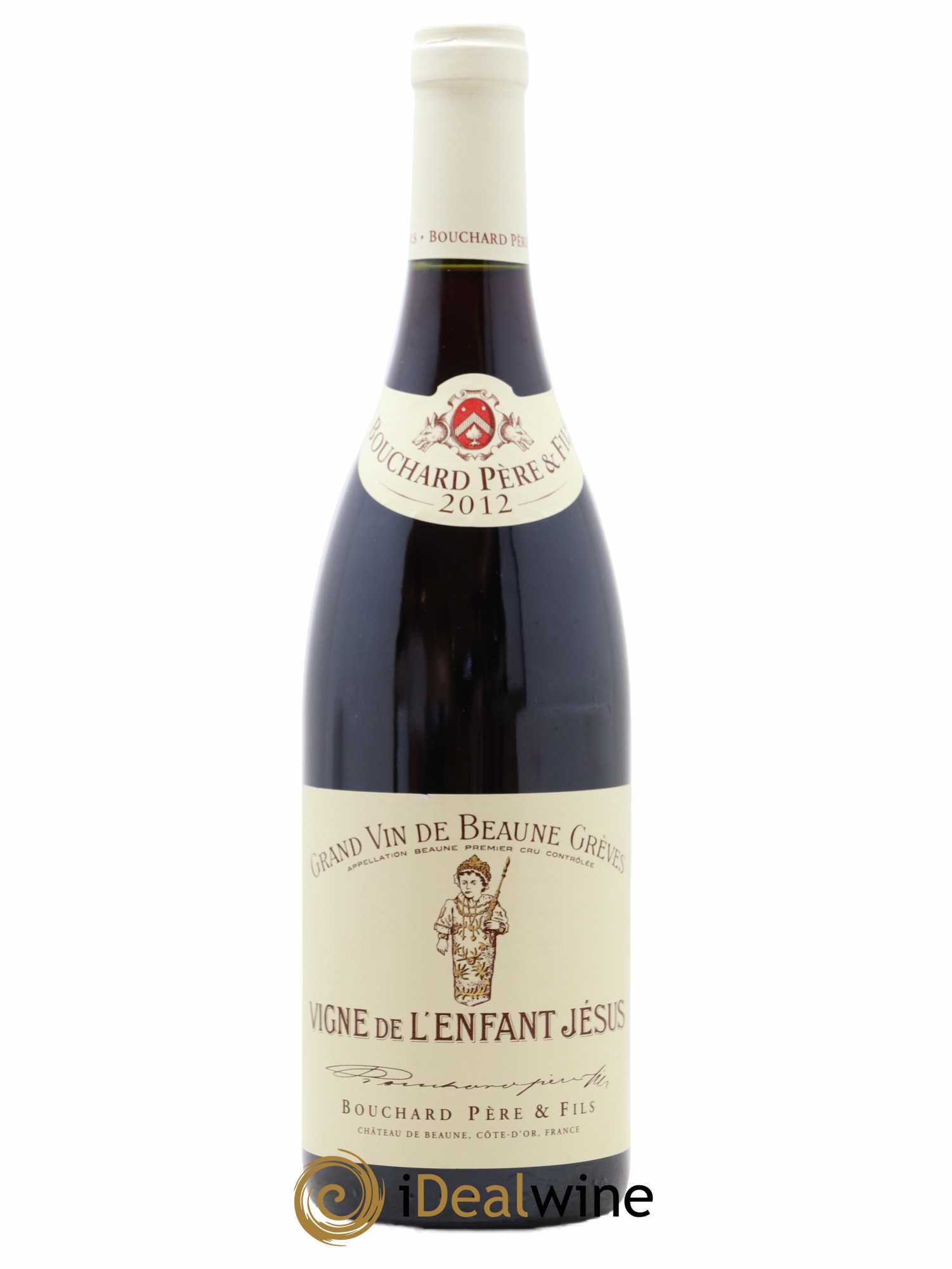 Beaune 1er Cru Grèves - Vigne de l'Enfant Jésus Bouchard Père & Fils 2012 - Lot de 1 bouteille - 0