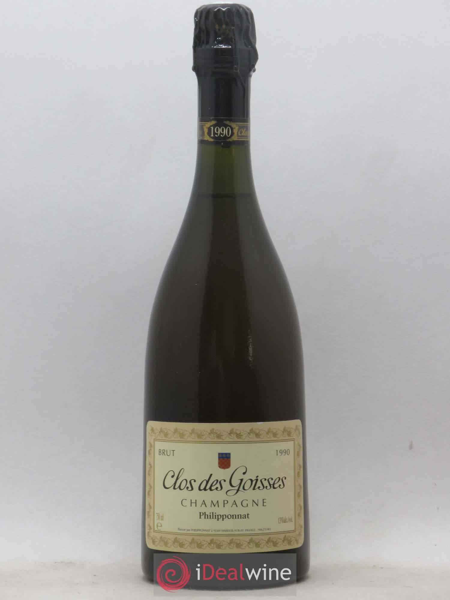 Clos des Goisses Philipponnat 1990 - Lot de 1 bouteille - 0