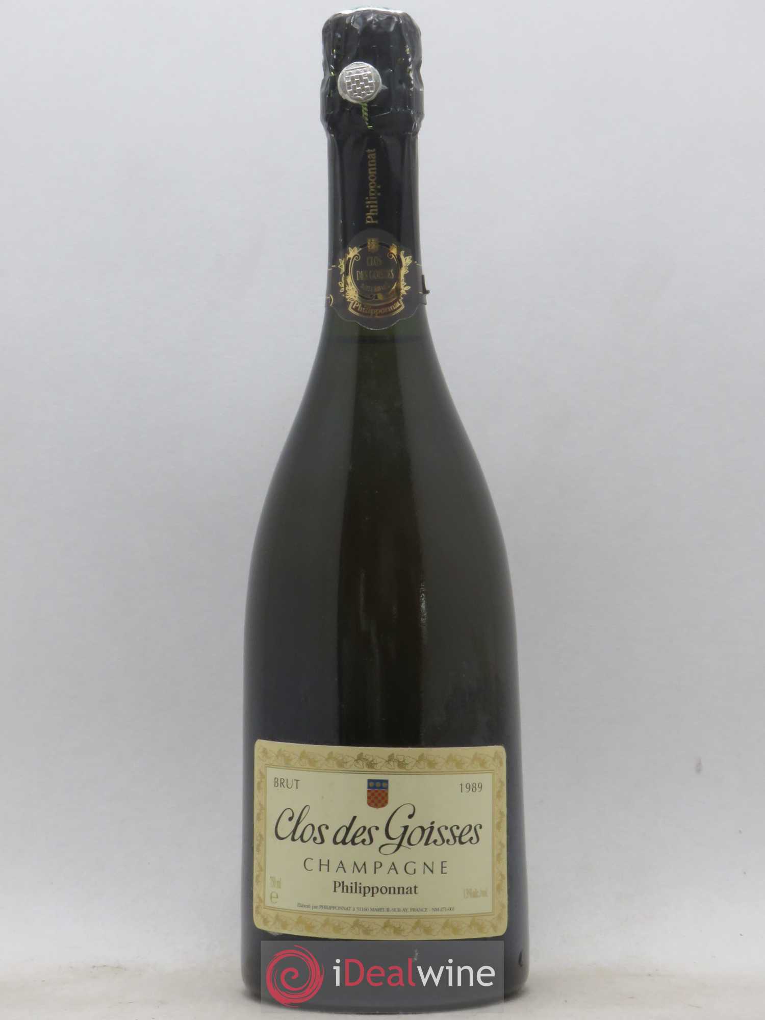 Clos des Goisses Philipponnat 1989 - Lot de 1 bouteille - 0
