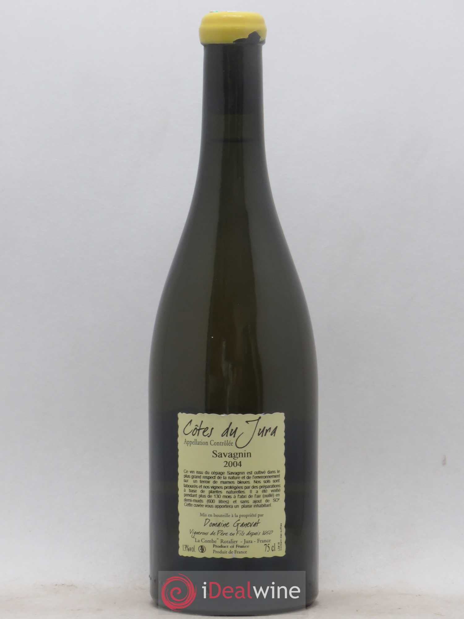 Côtes du Jura Les Vignes de mon Père Jean-François Ganevat (Domaine) 2004 - Lot de 1 bouteille - 1
