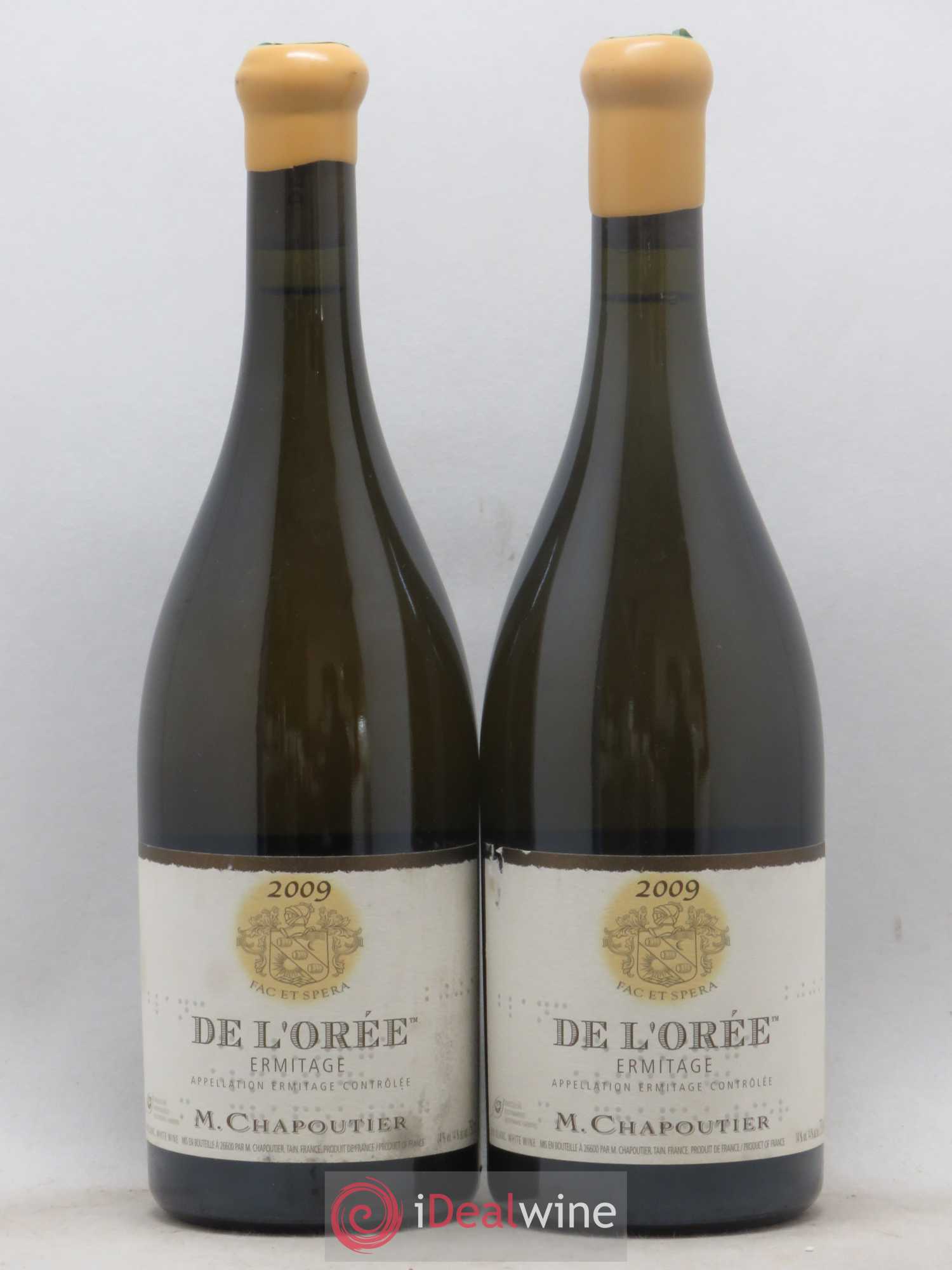 Hermitage Ermitage de l'Orée Chapoutier 2009 - Lot de 2 bouteilles - 0