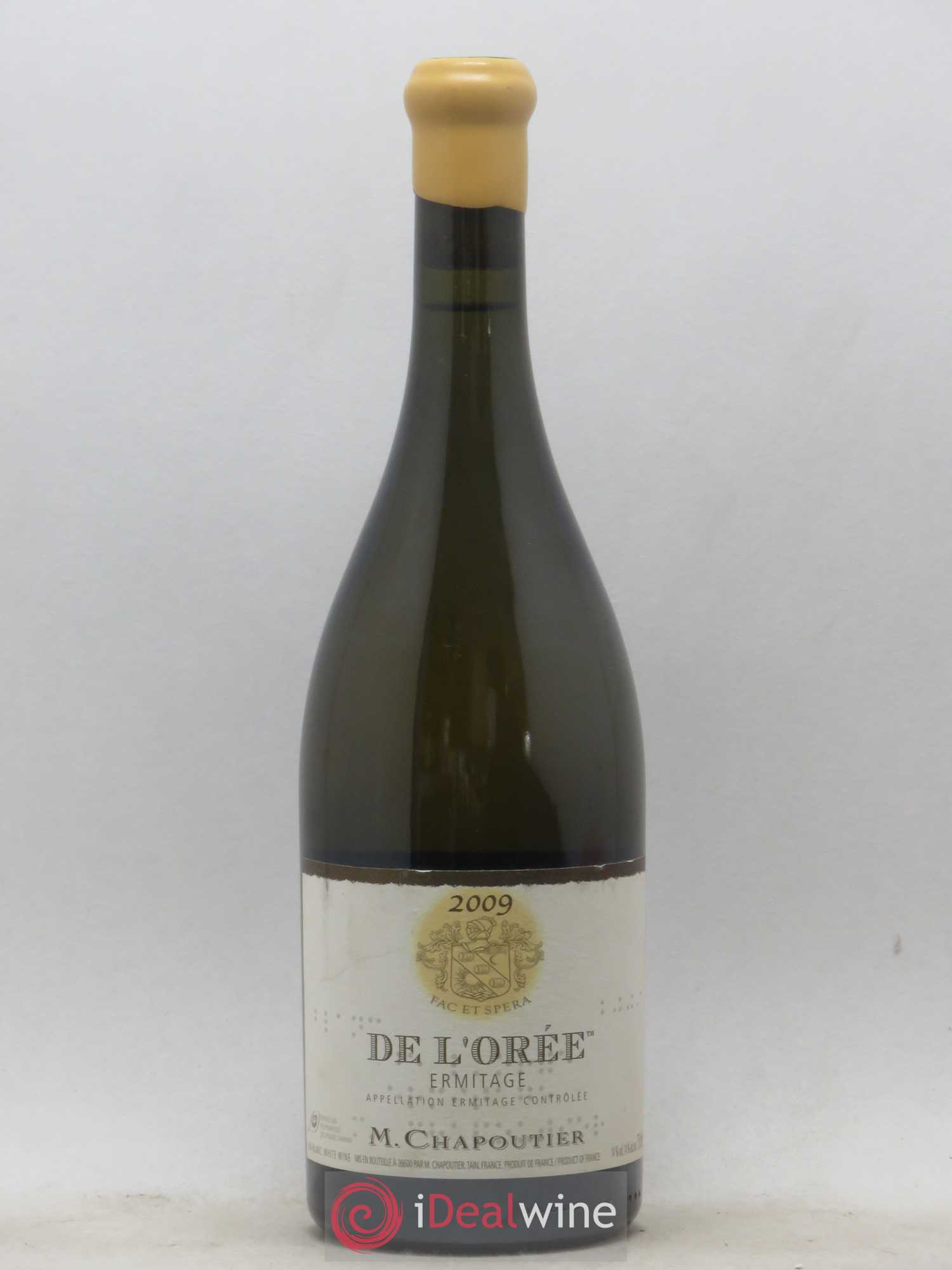 Hermitage Ermitage de l'Orée Chapoutier 2009 - Lot de 1 bouteille - 0