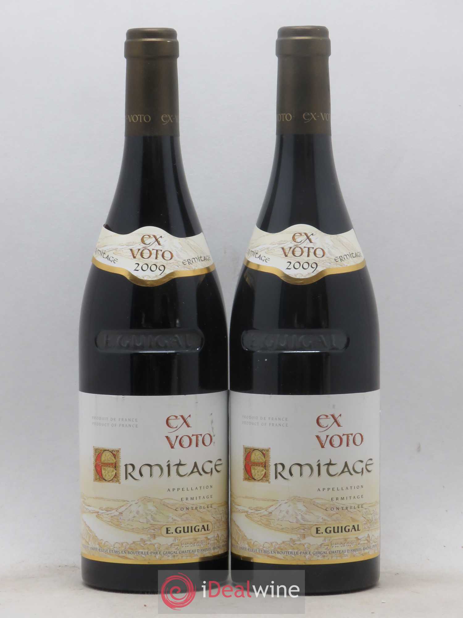 Ermitage Ex Voto Guigal 2009 - Lot de 2 bouteilles - 0