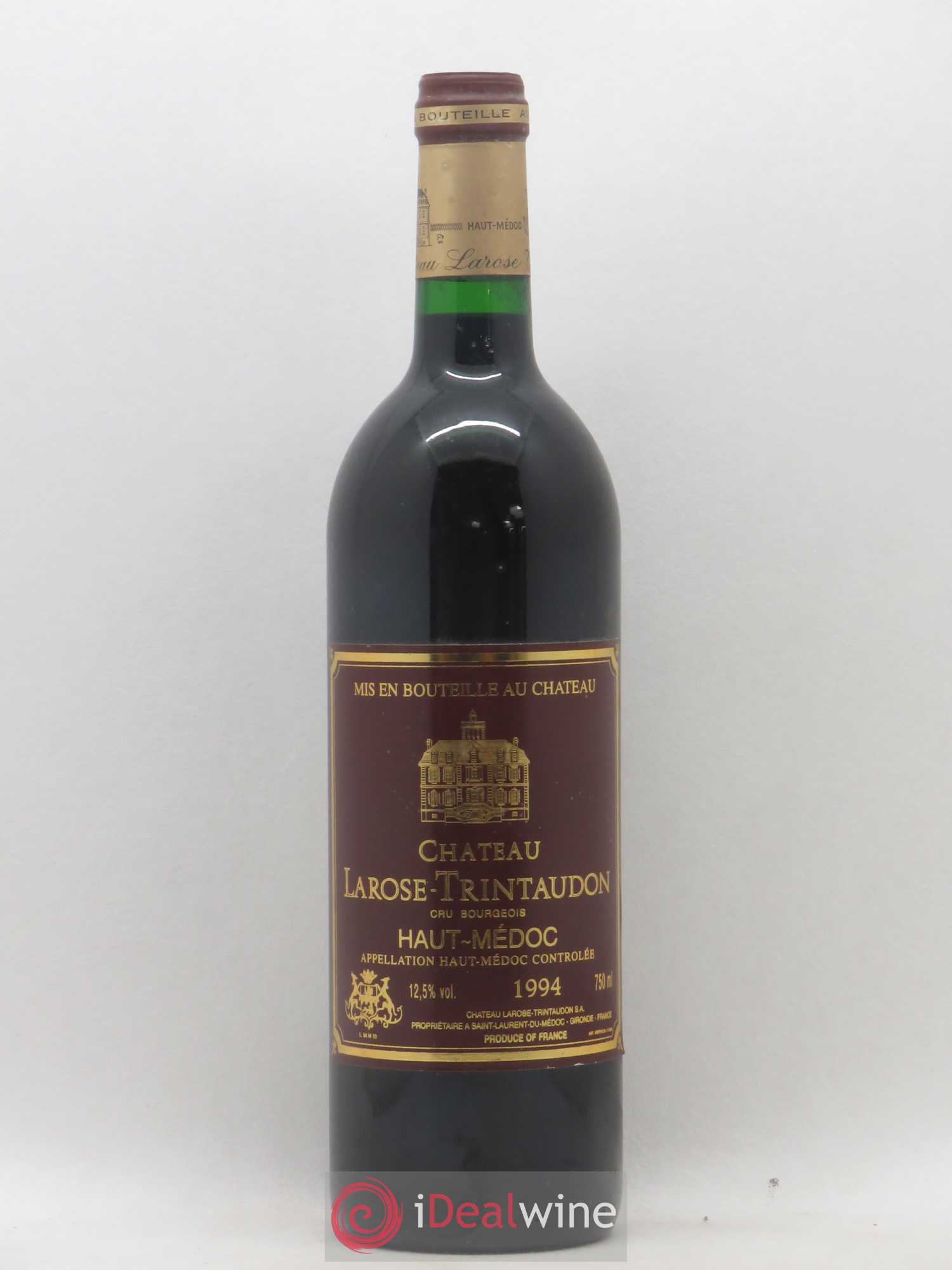 Château Larose Trintaudon Cru Bourgeois 1994 - Lot de 1 bouteille - 0