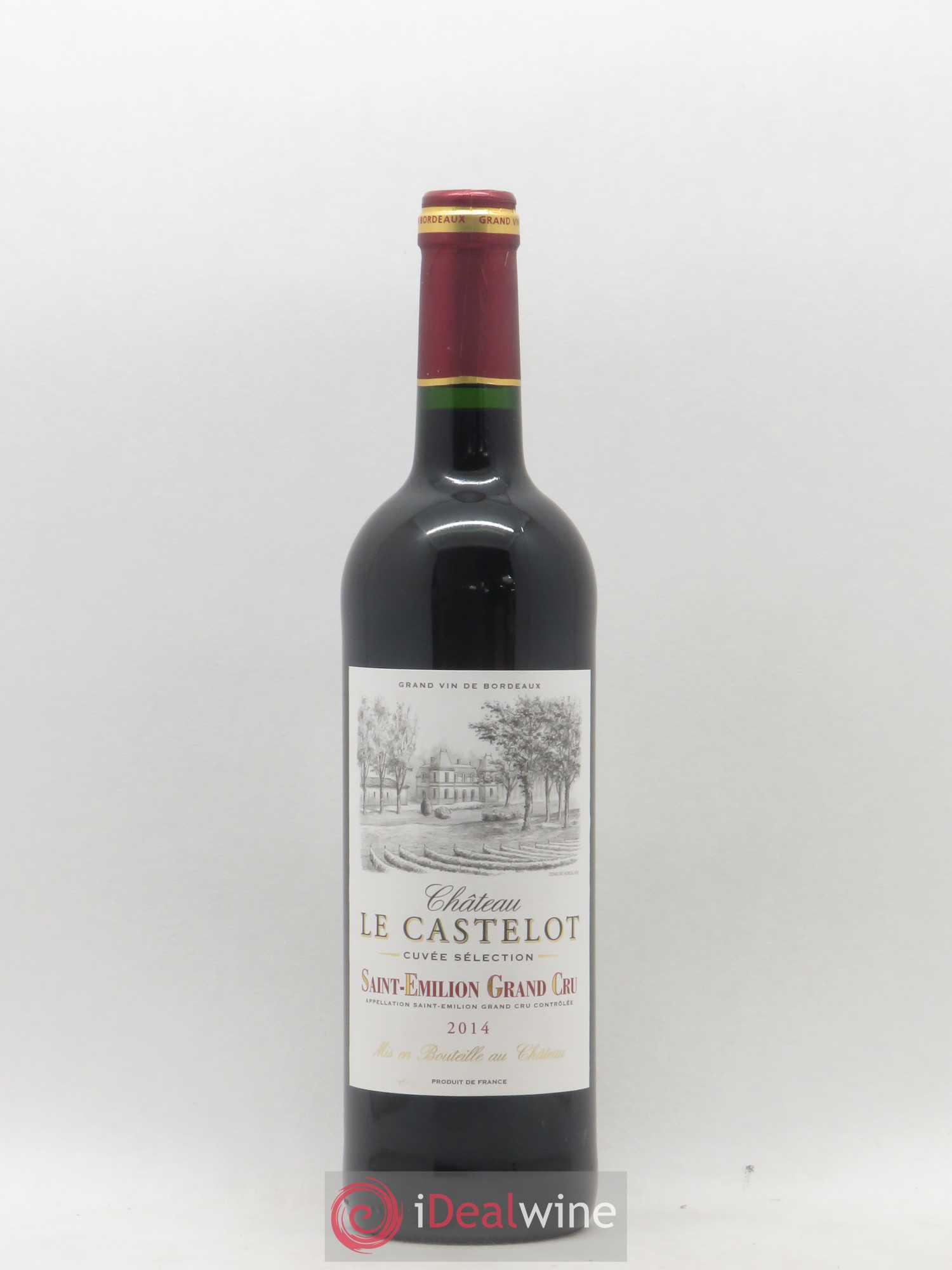 Château le Castélot Cuvée Sélection 2014 - Lot de 1 bouteille - 0
