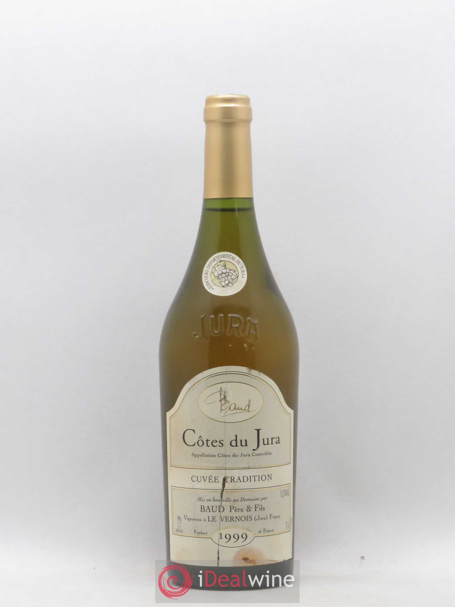 Côtes du Jura Cuvee Tradition Baud Pere Et Fils 1999 - Posten von 1 Flasche - 0